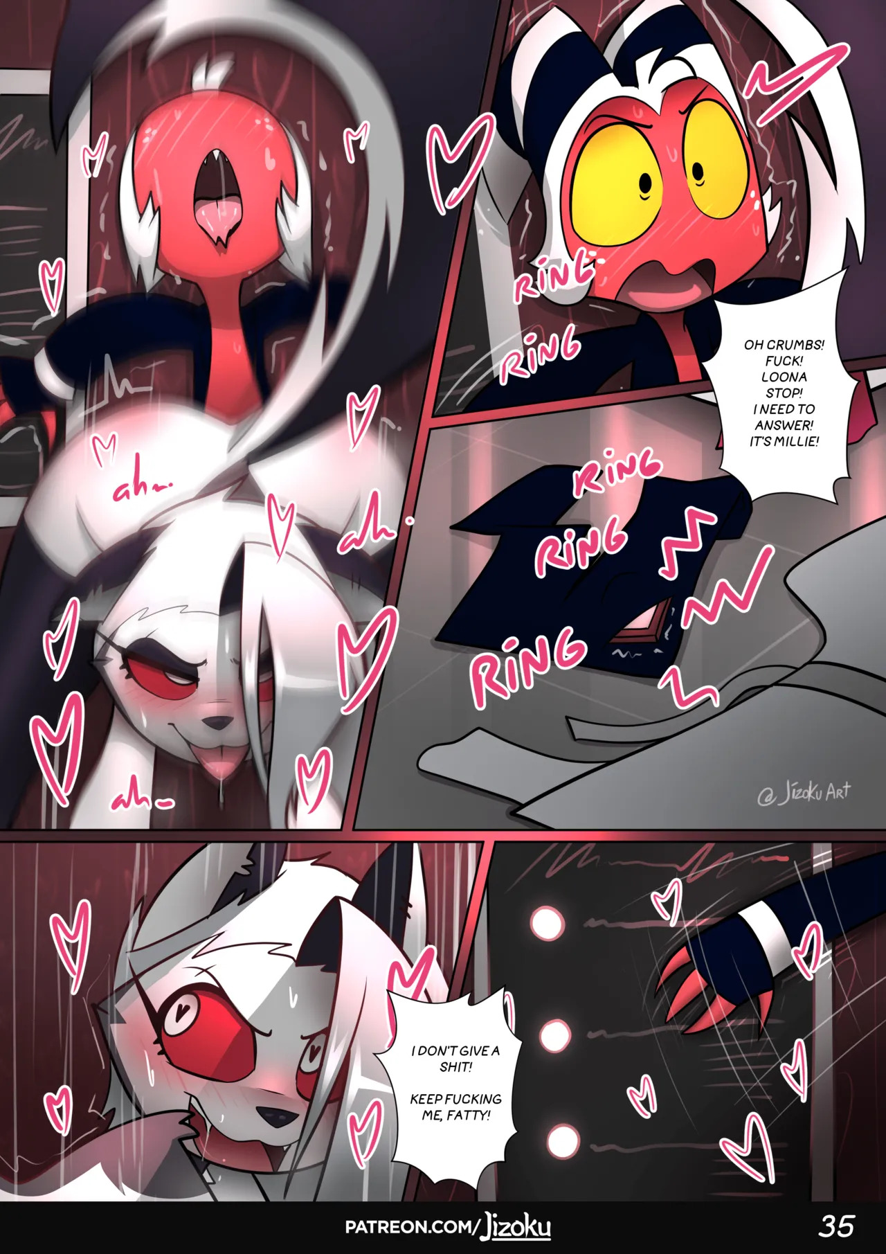 [Jizoku] A Night With Loona - Page 36