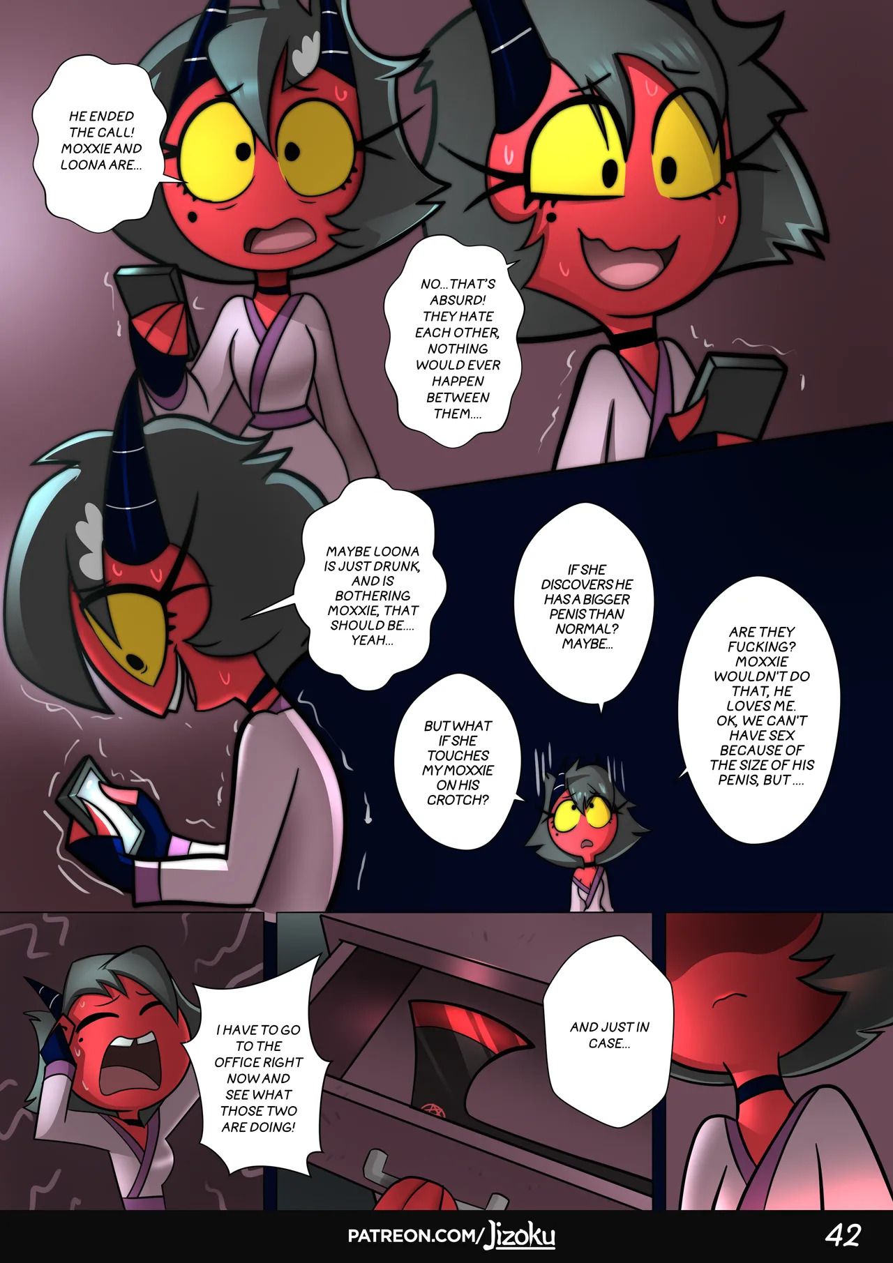 [Jizoku] A Night With Loona - Page 43