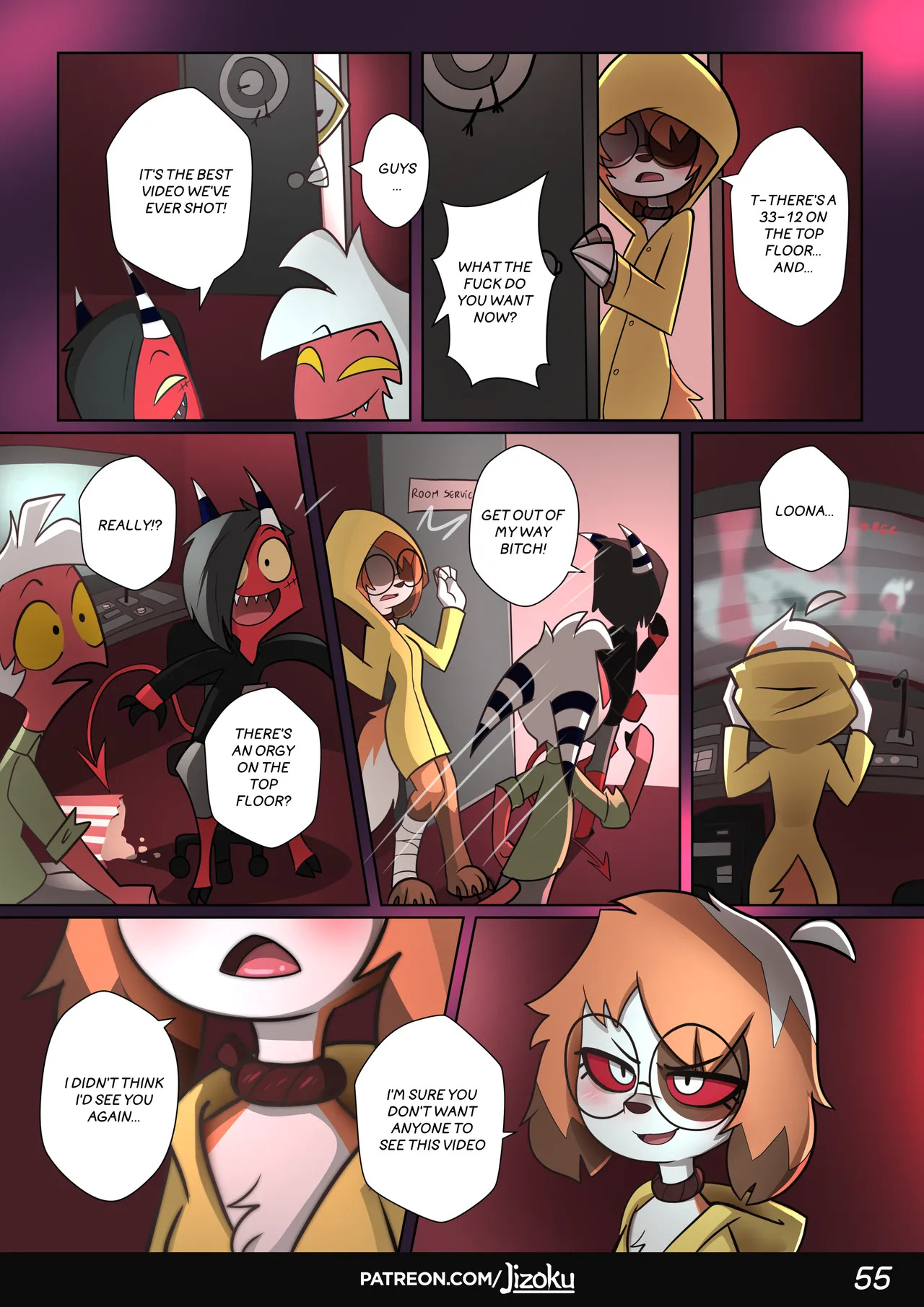 [Jizoku] A Night With Loona - Page 56