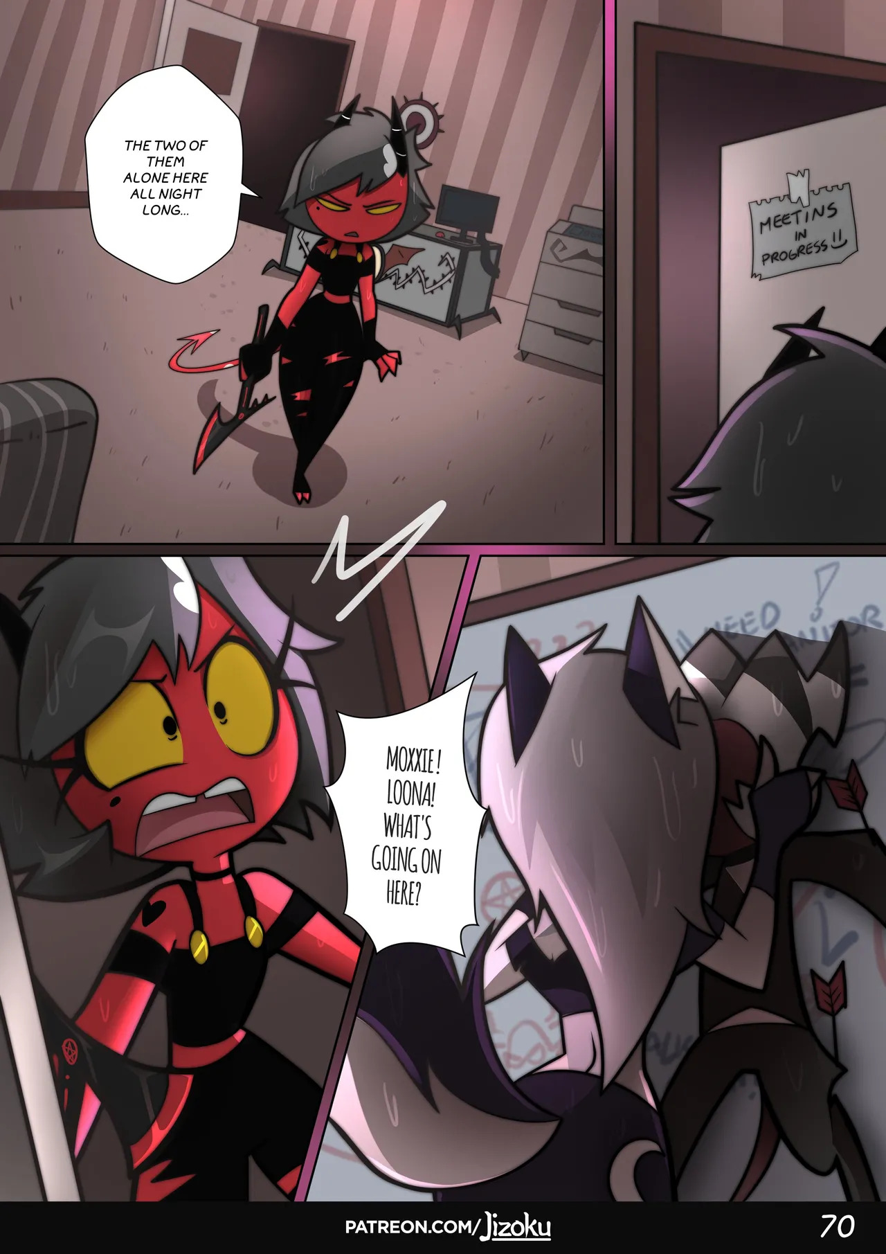 [Jizoku] A Night With Loona - Page 71