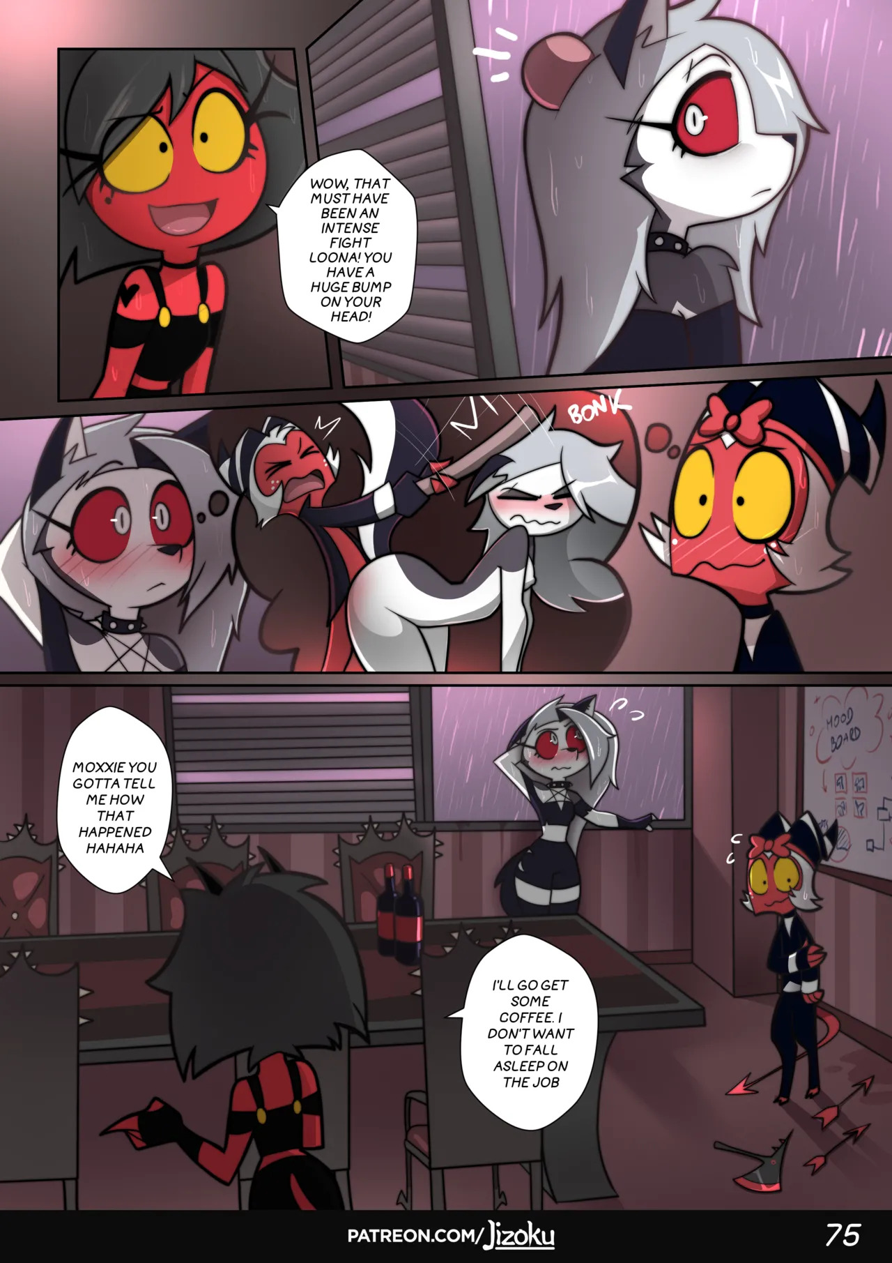 [Jizoku] A Night With Loona - Page 76