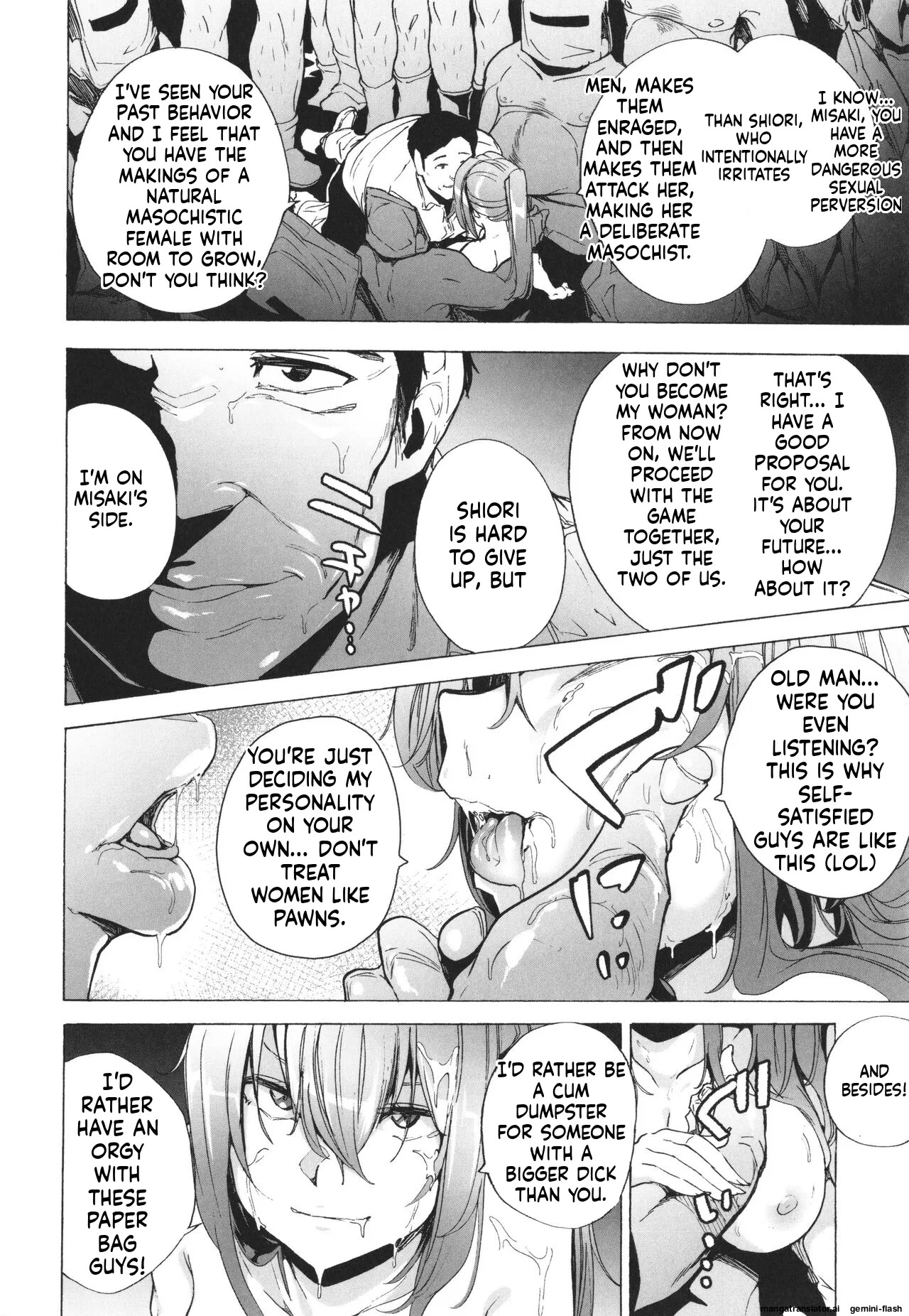 [Kizuki Rei] GAME OF BITCHES the escape MTL - Page 163