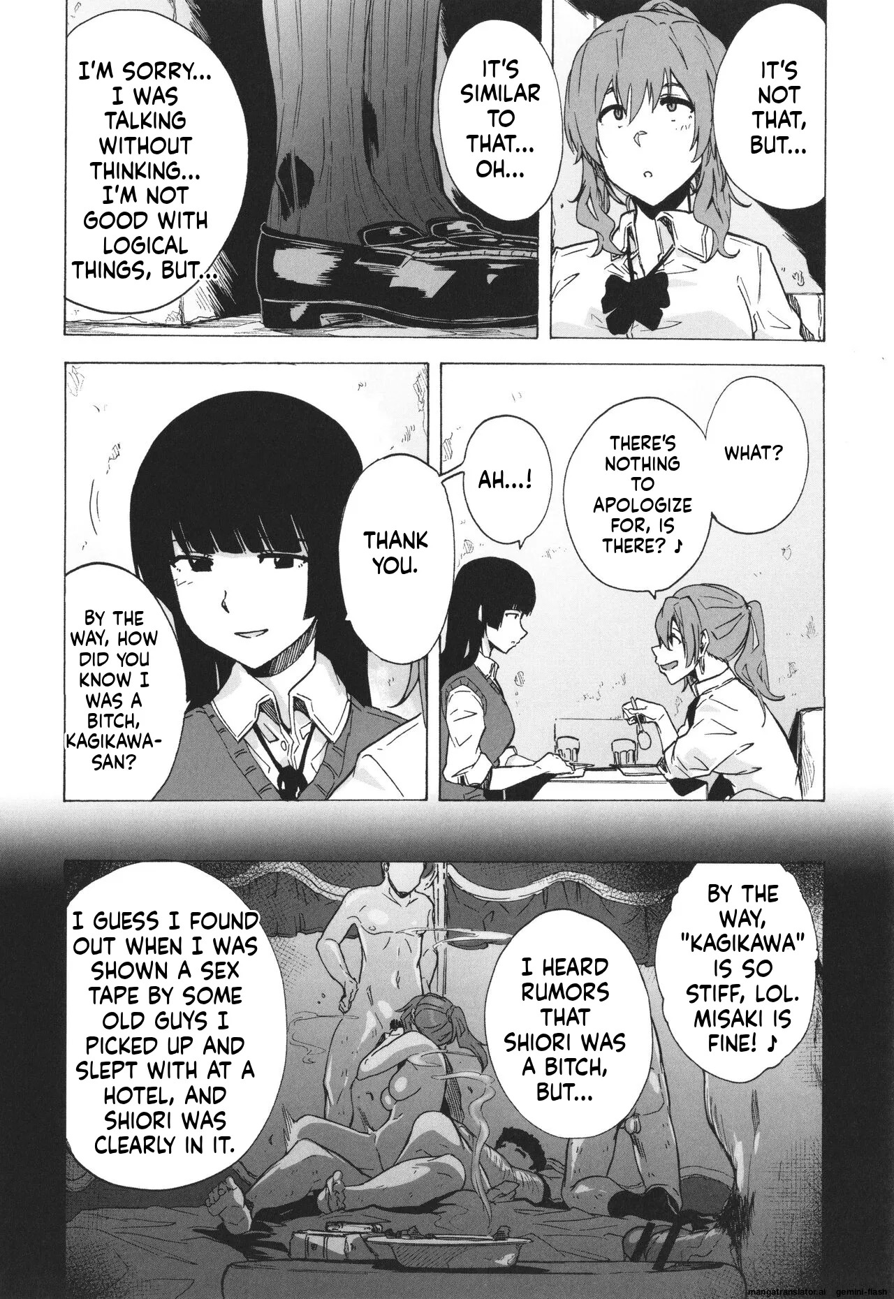 [Kizuki Rei] GAME OF BITCHES the escape MTL - Page 35