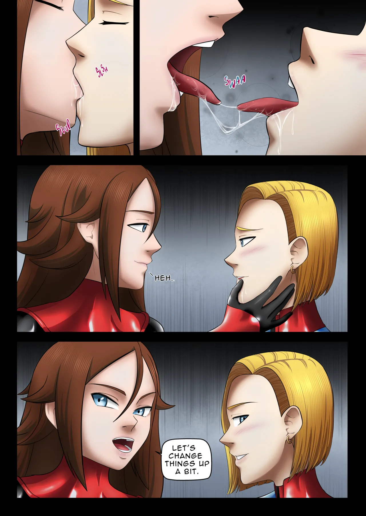 [HK Comm] DBZ Chi-Chi's Bonding Therapy - Page 17