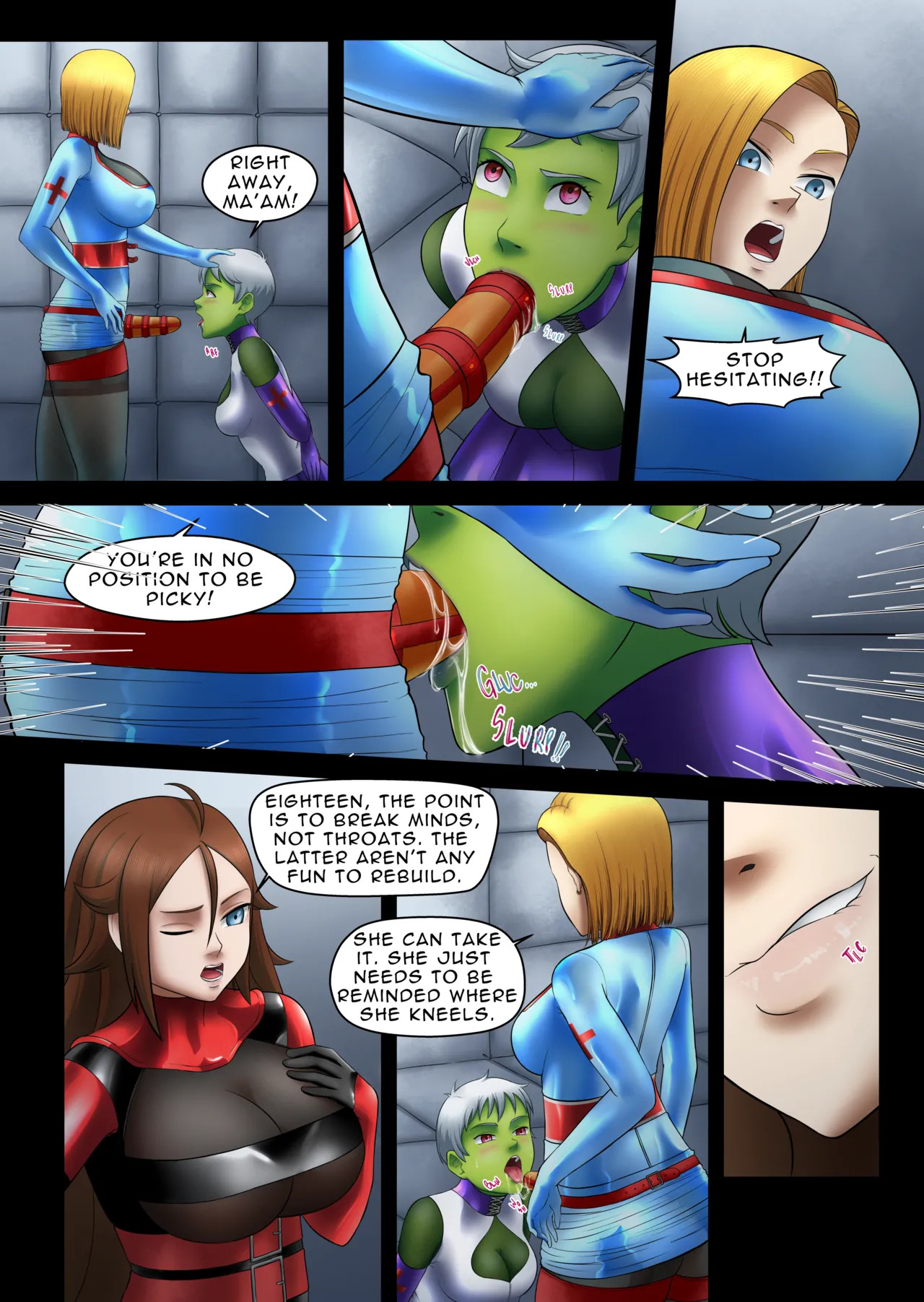 [HK Comm] DBZ Chi-Chi's Bonding Therapy - Page 24