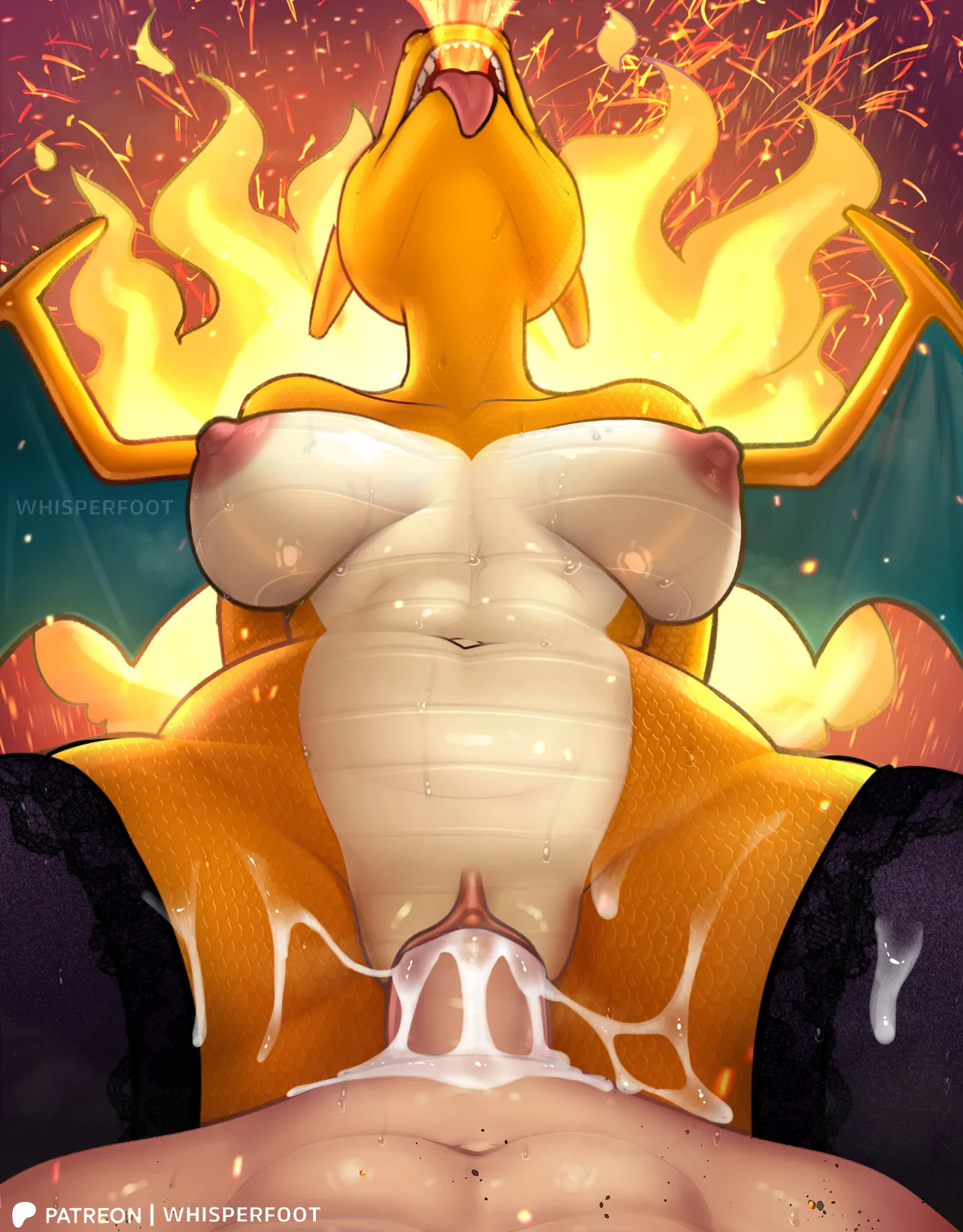 Whisperfoot - Charizard Fire Lizard and Sexo 🦎🔥💦 2025 - Page 40