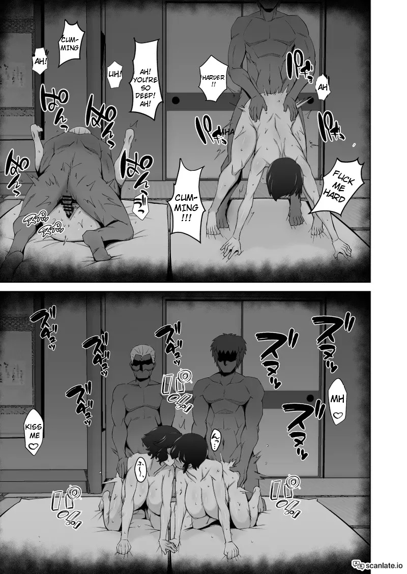[Donson] Netorare Hitozuma Kyonyuu Shimai | Cuckholding Married Sisters With Big Boobs [English] - Page 32