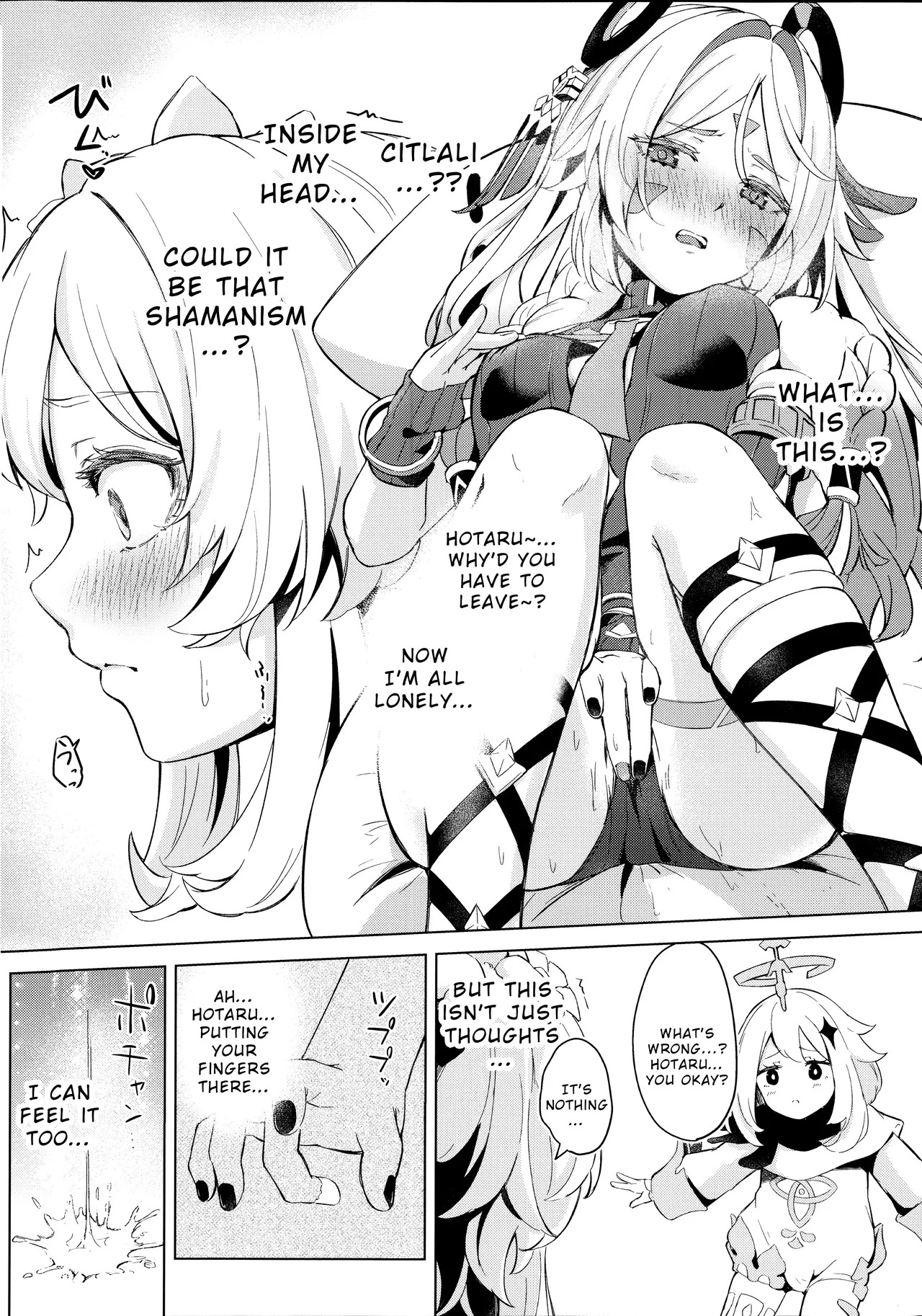 [Funiai-ice (Funiai Riko)] GRANNY ITZTLI DIARY (Genshin Impact) [English] [Wrecking Army] - Page 9