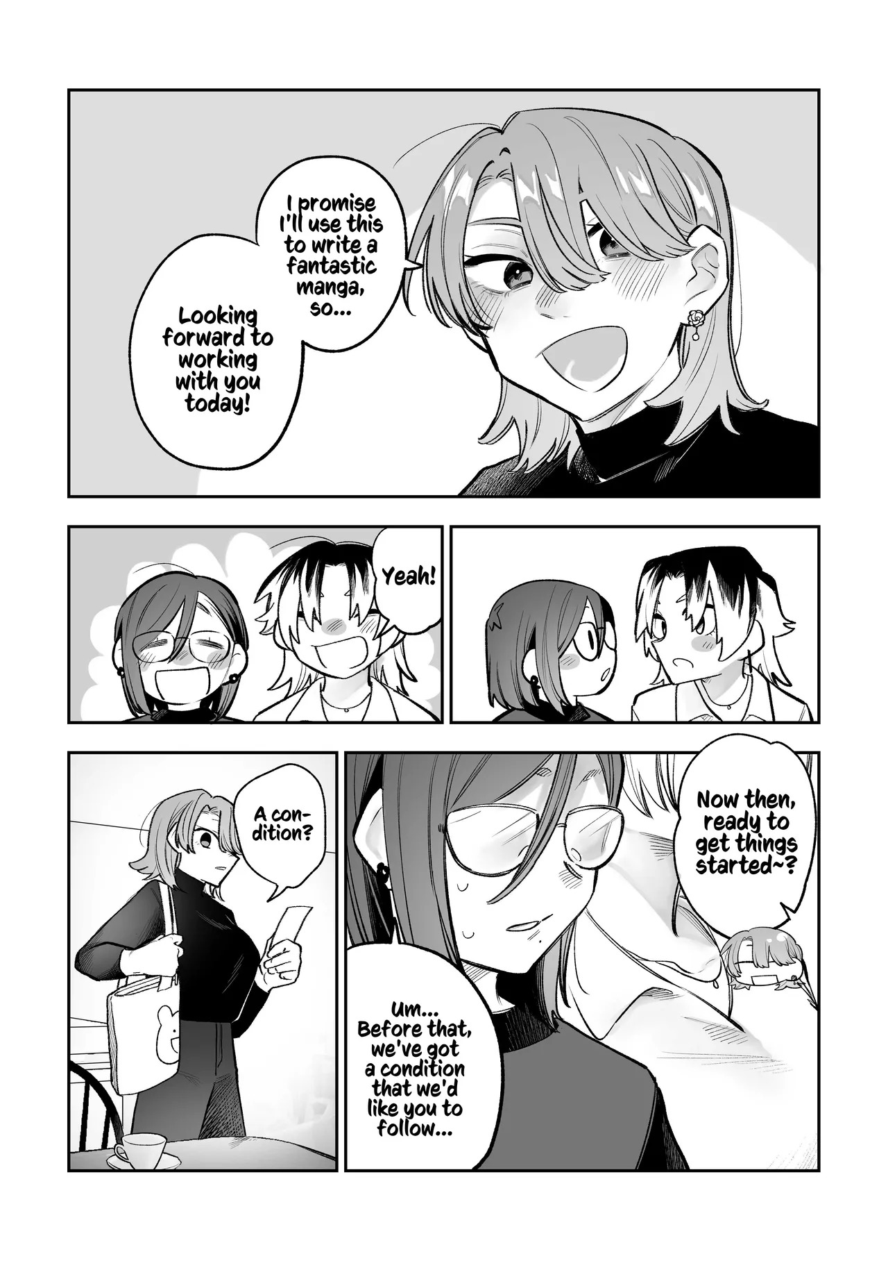 [Dozuke Taira Yuri Teikoku (Suzuo)] Onna Doushi no Sex ga Mitakatta dake nano ni Watashi mo Suru Koto ni Nattan da ga! | Roped Into Lezzy Sex: I Just Wanted to Watch~!! [Digital] [English] [Kusanuu] - Page 9