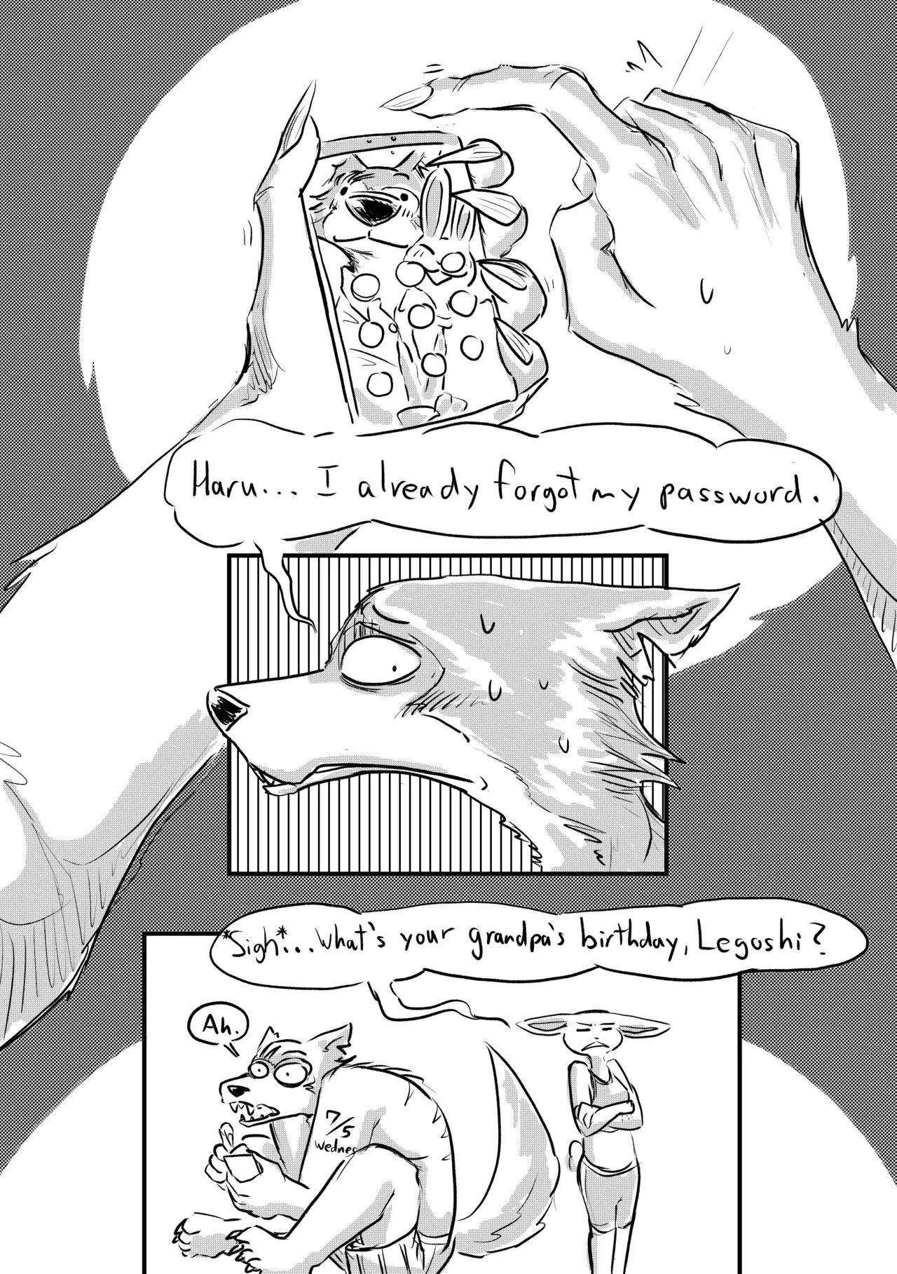 [dragonweirdo] Hotel Rose (Beastars) - Page 34