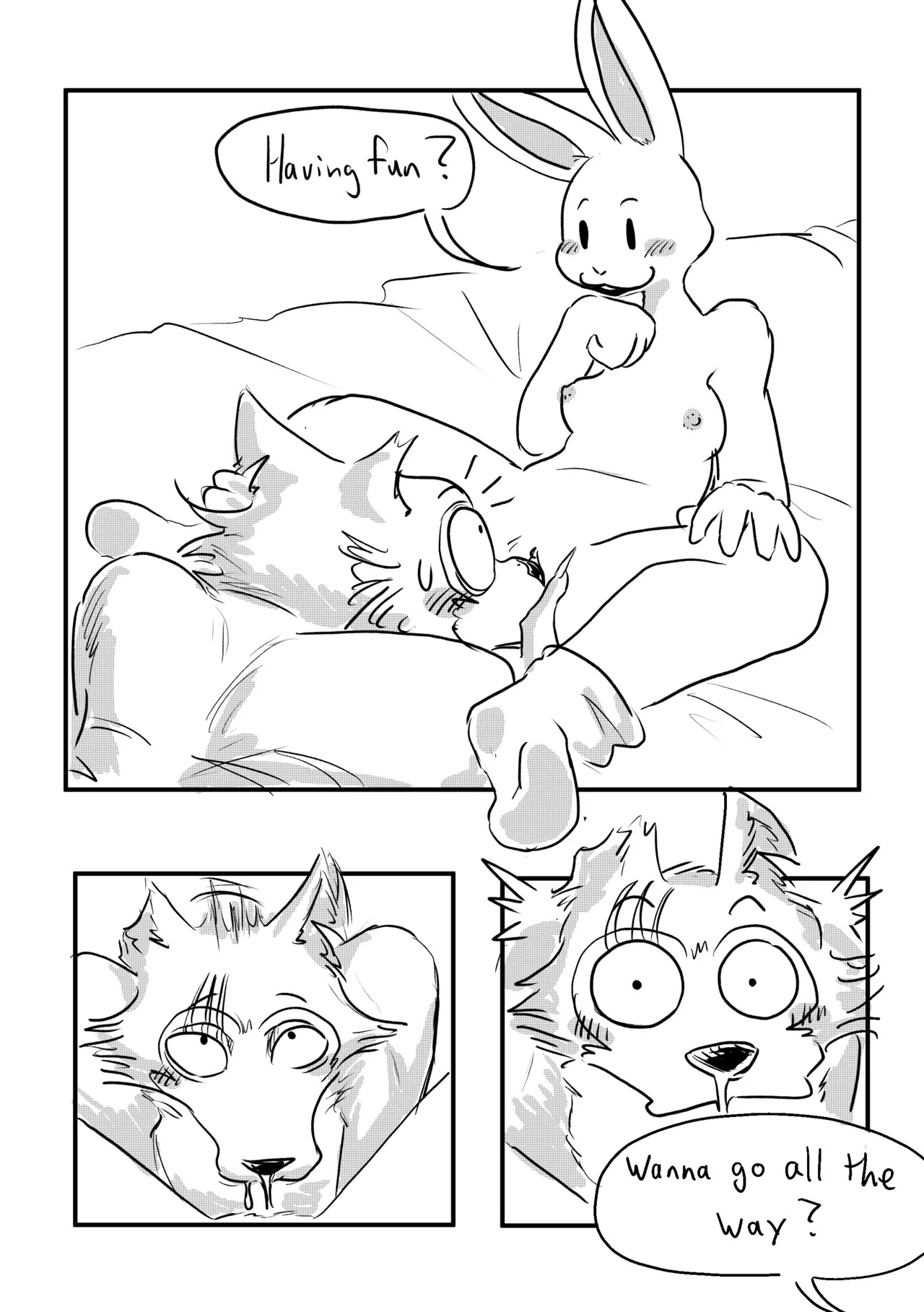 [dragonweirdo] Hotel Rose (Beastars) - Page 47