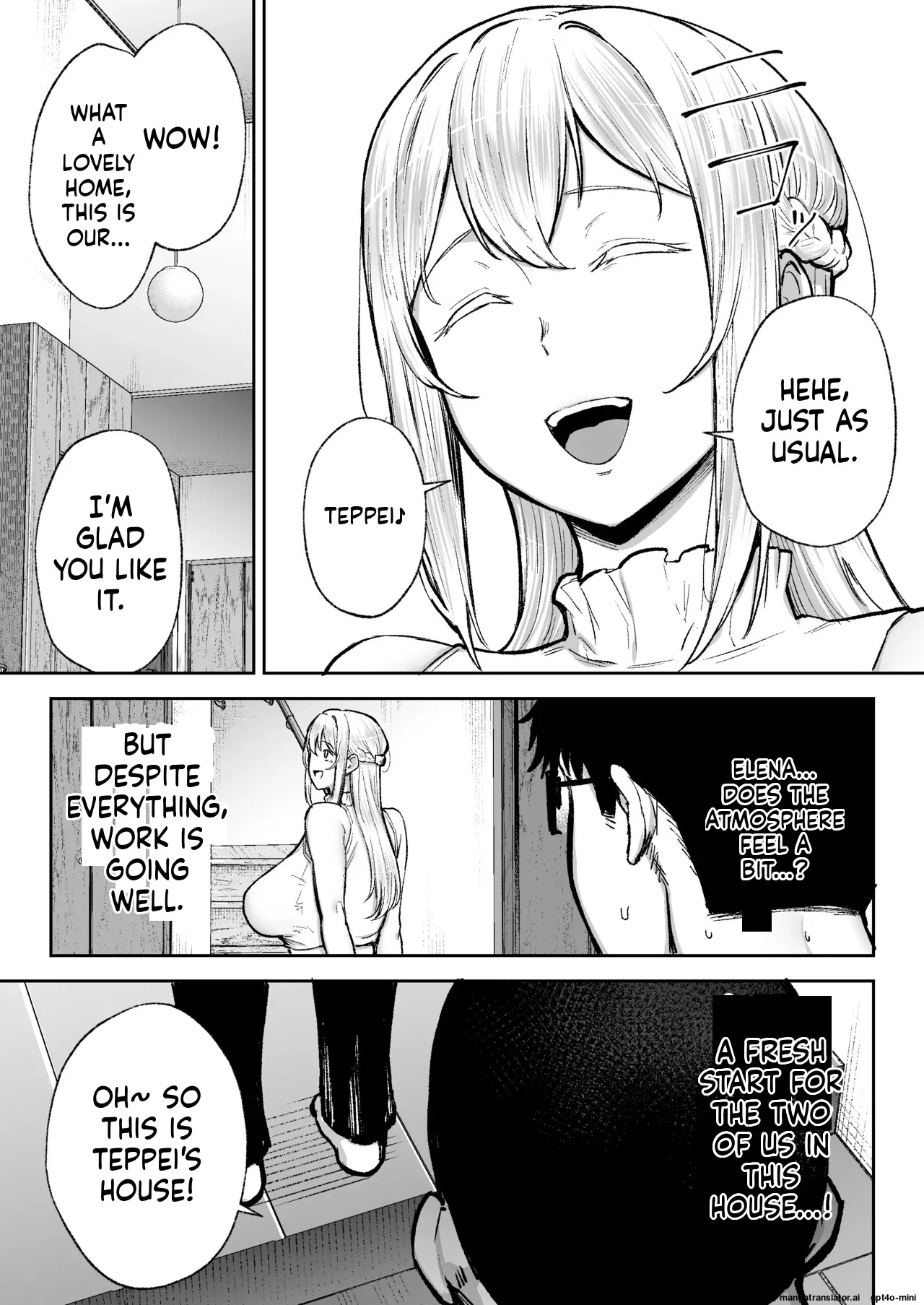 [Golden Bazooka (Gagarin Kichi)] Netorareta Bakunyuu Blonde Zuma Elena 3 MTL [English] [Digital] - Page 10
