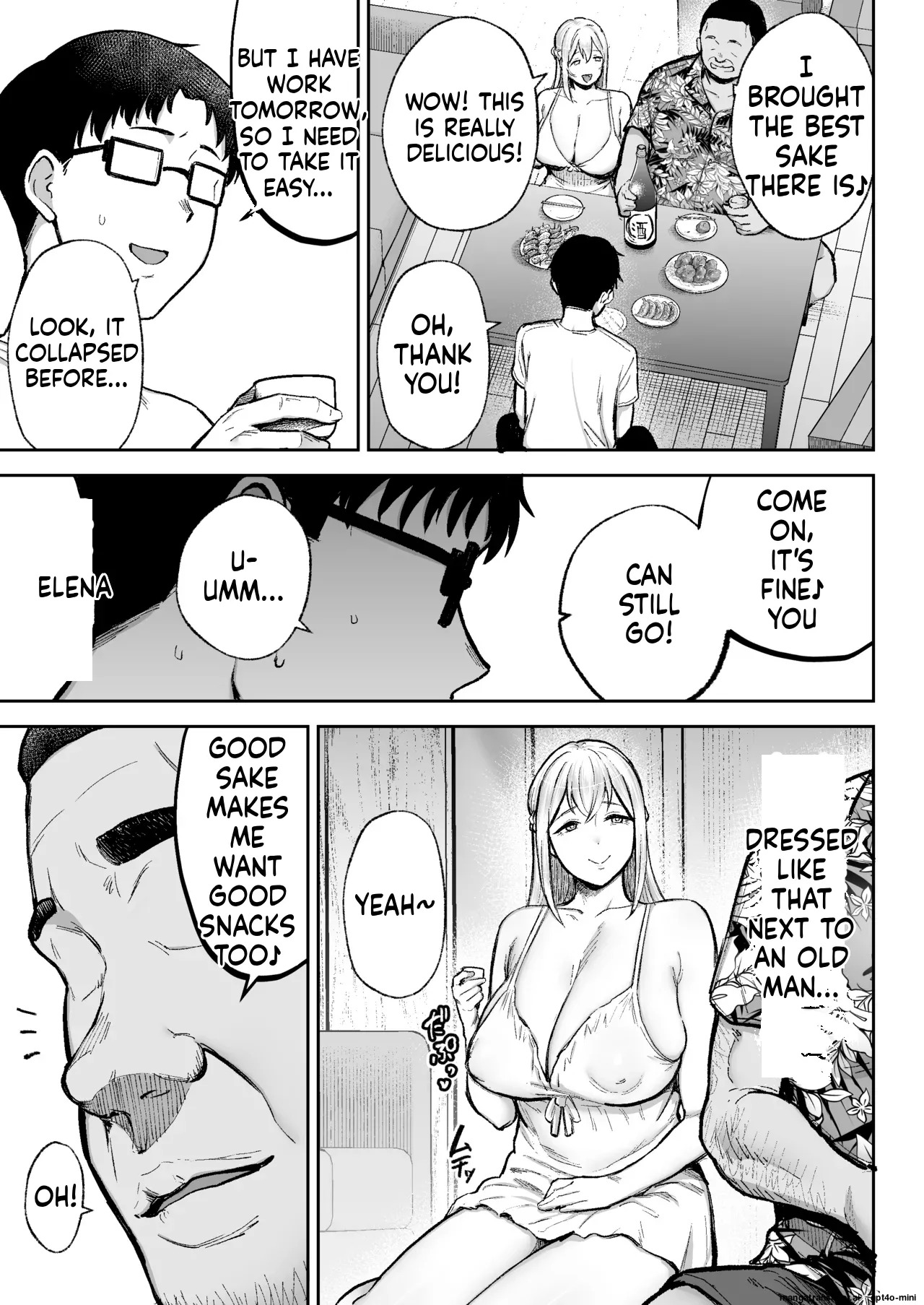 [Golden Bazooka (Gagarin Kichi)] Netorareta Bakunyuu Blonde Zuma Elena 3 MTL [English] [Digital] - Page 14