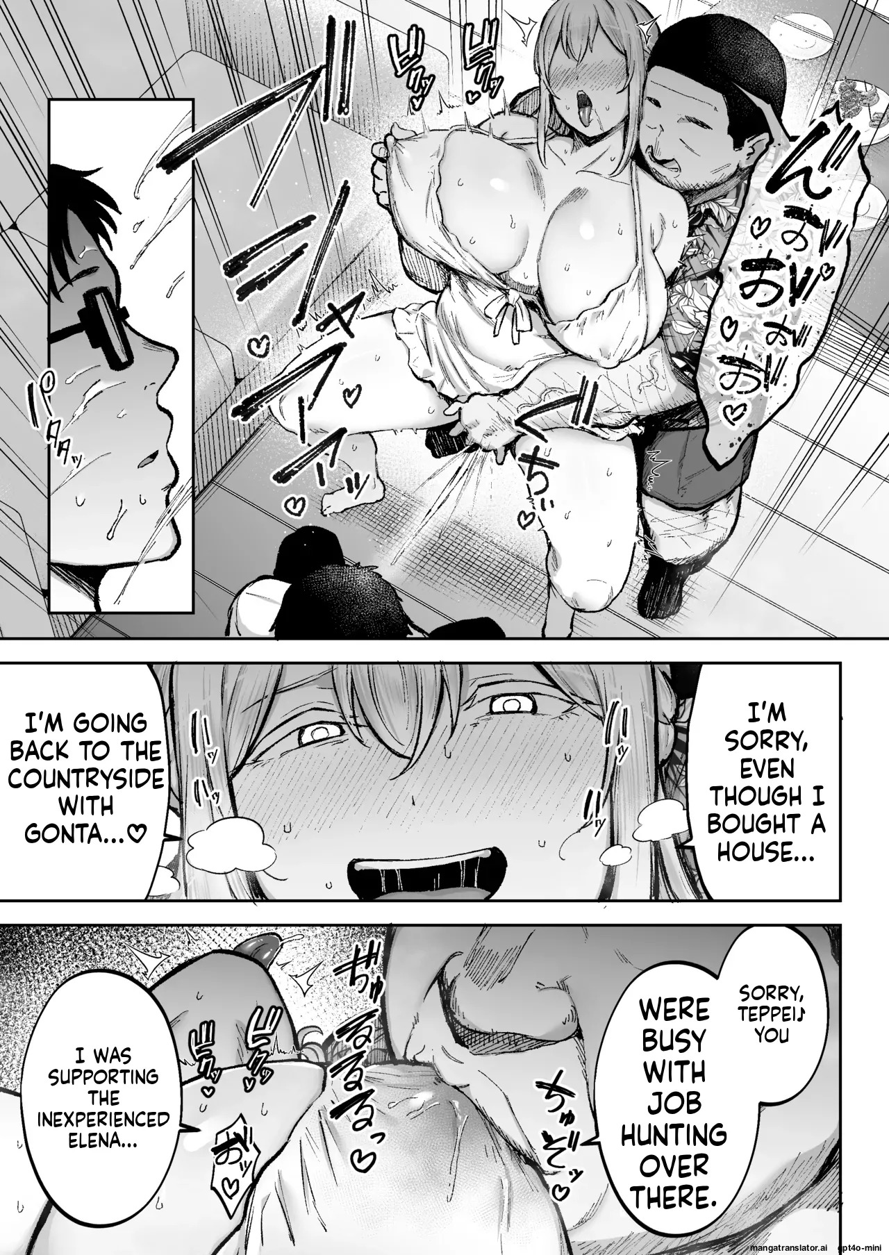 [Golden Bazooka (Gagarin Kichi)] Netorareta Bakunyuu Blonde Zuma Elena 3 MTL [English] [Digital] - Page 18