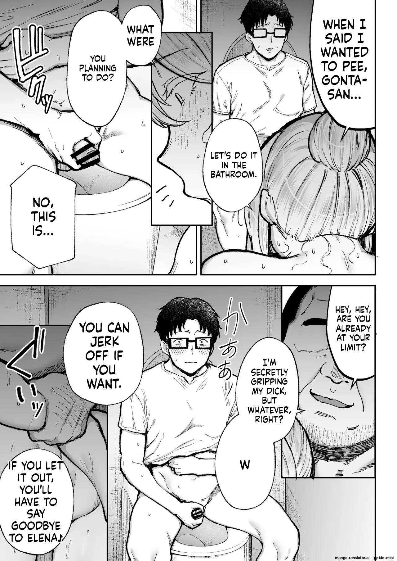 [Golden Bazooka (Gagarin Kichi)] Netorareta Bakunyuu Blonde Zuma Elena 3 MTL [English] [Digital] - Page 40