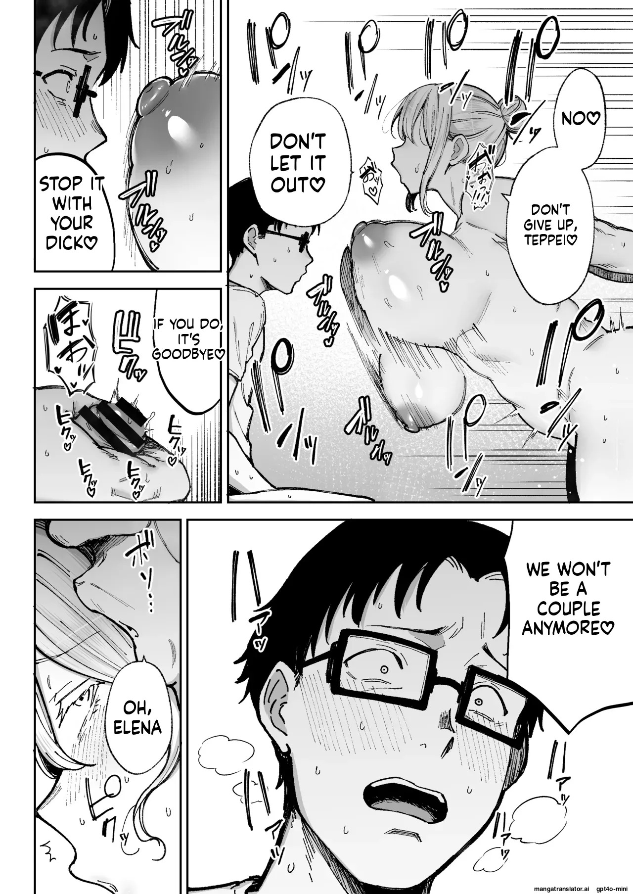 [Golden Bazooka (Gagarin Kichi)] Netorareta Bakunyuu Blonde Zuma Elena 3 MTL [English] [Digital] - Page 43