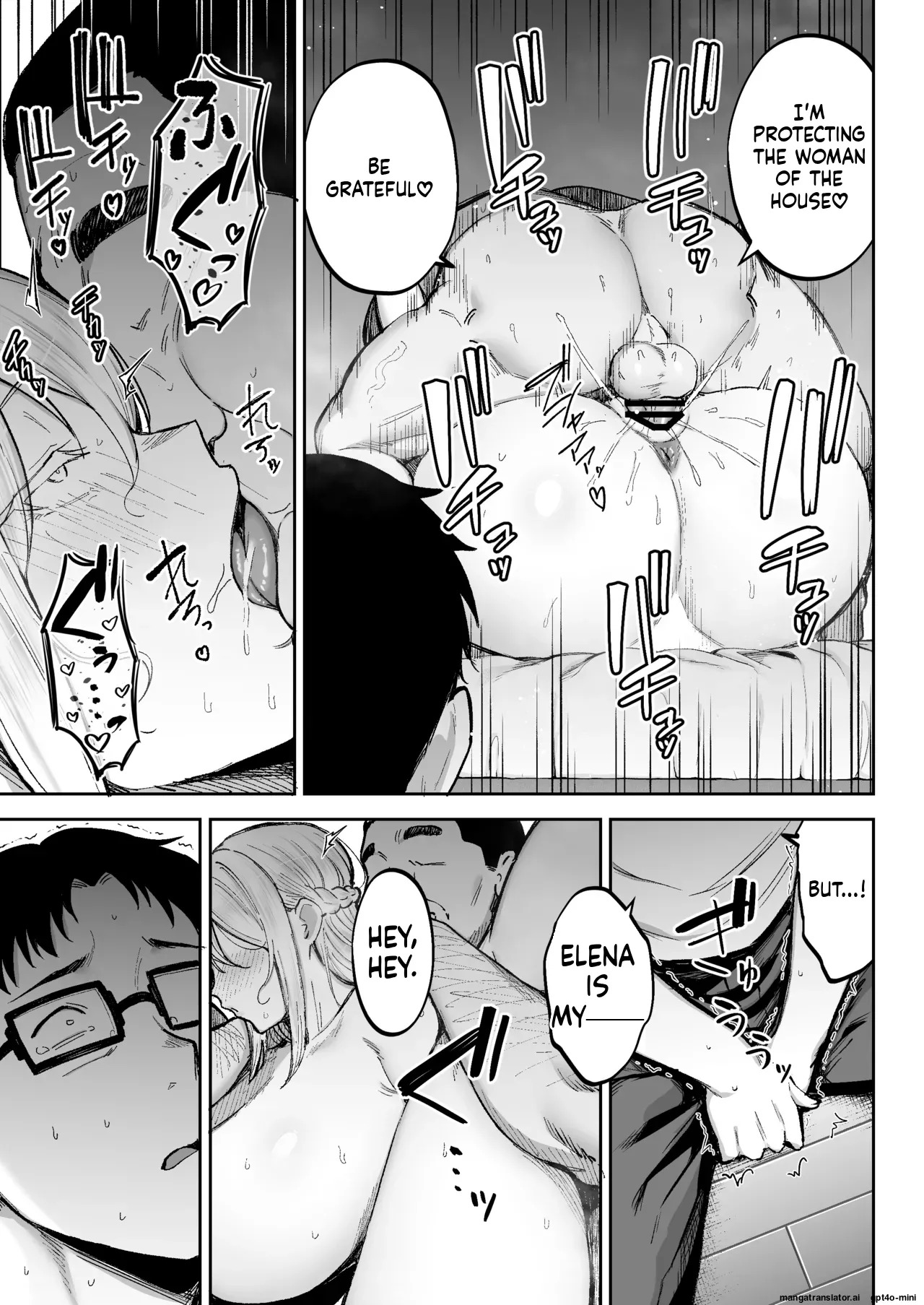 [Golden Bazooka (Gagarin Kichi)] Netorareta Bakunyuu Blonde Zuma Elena 3 MTL [English] [Digital] - Page 62