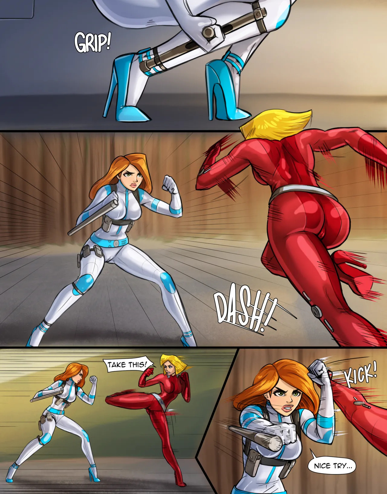 [HK Comm] Kim Possible vs Totally Spies Vol 1 - Page 11