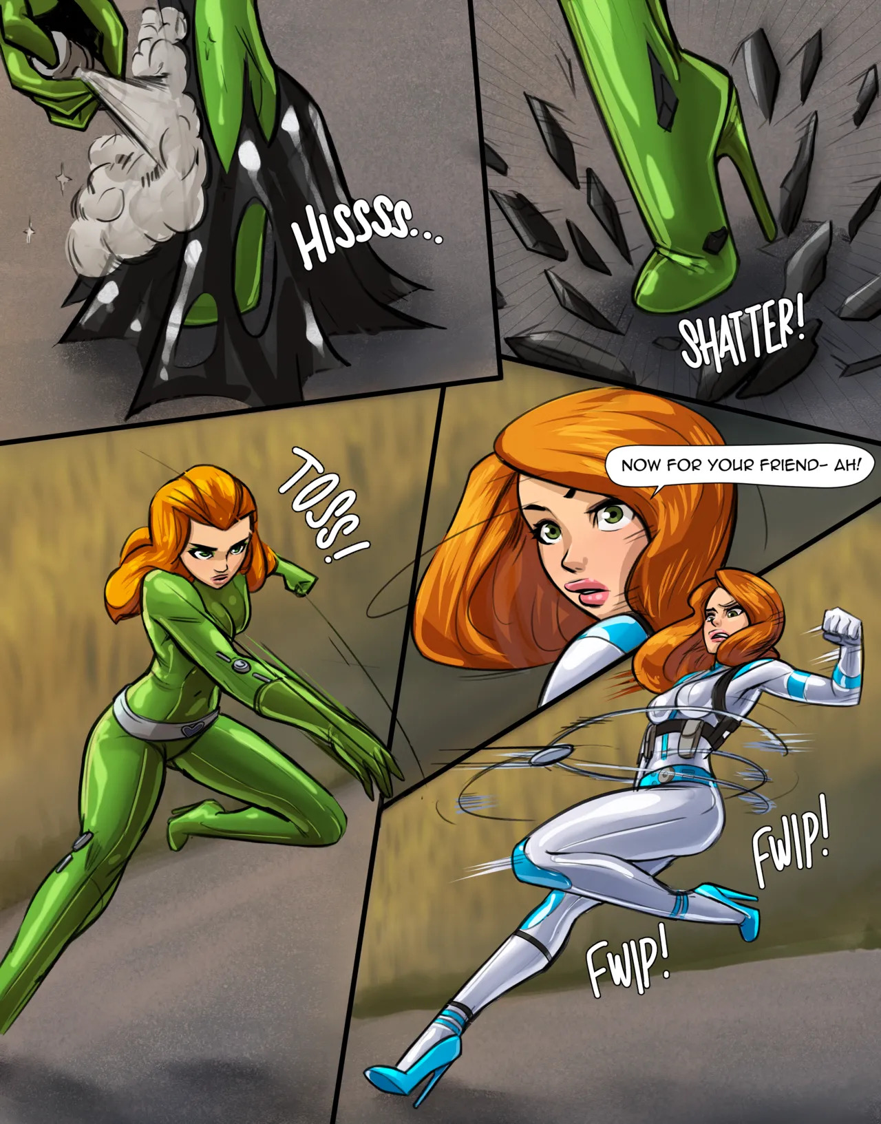[HK Comm] Kim Possible vs Totally Spies Vol 1 - Page 16