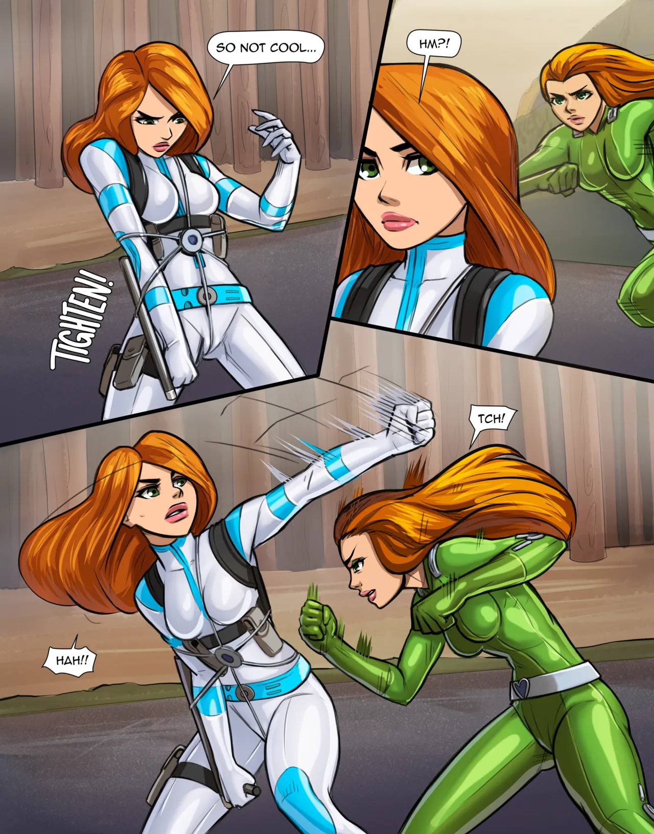 [HK Comm] Kim Possible vs Totally Spies Vol 1 - Page 17
