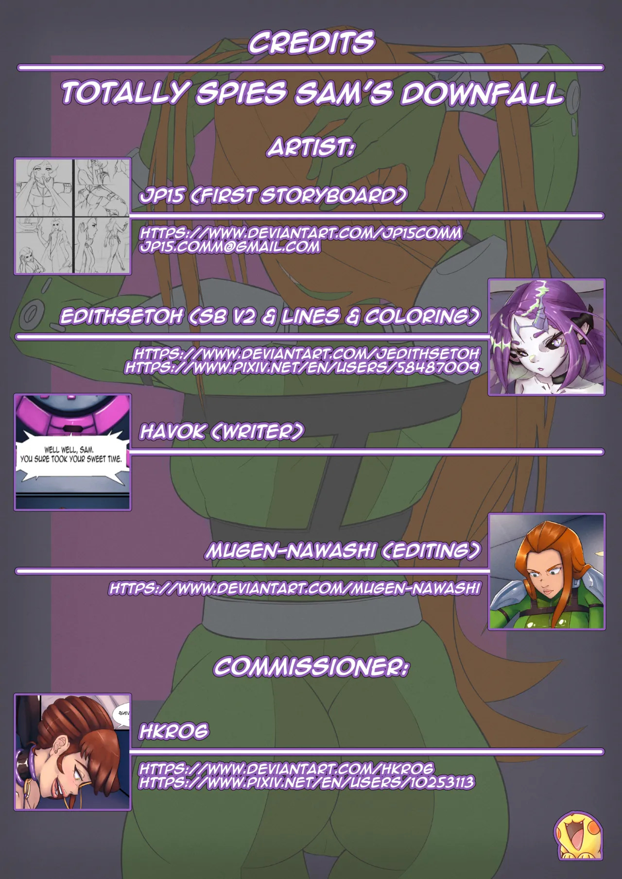 [HK Comm] Totally Spies Sam's Downfall - Page 38