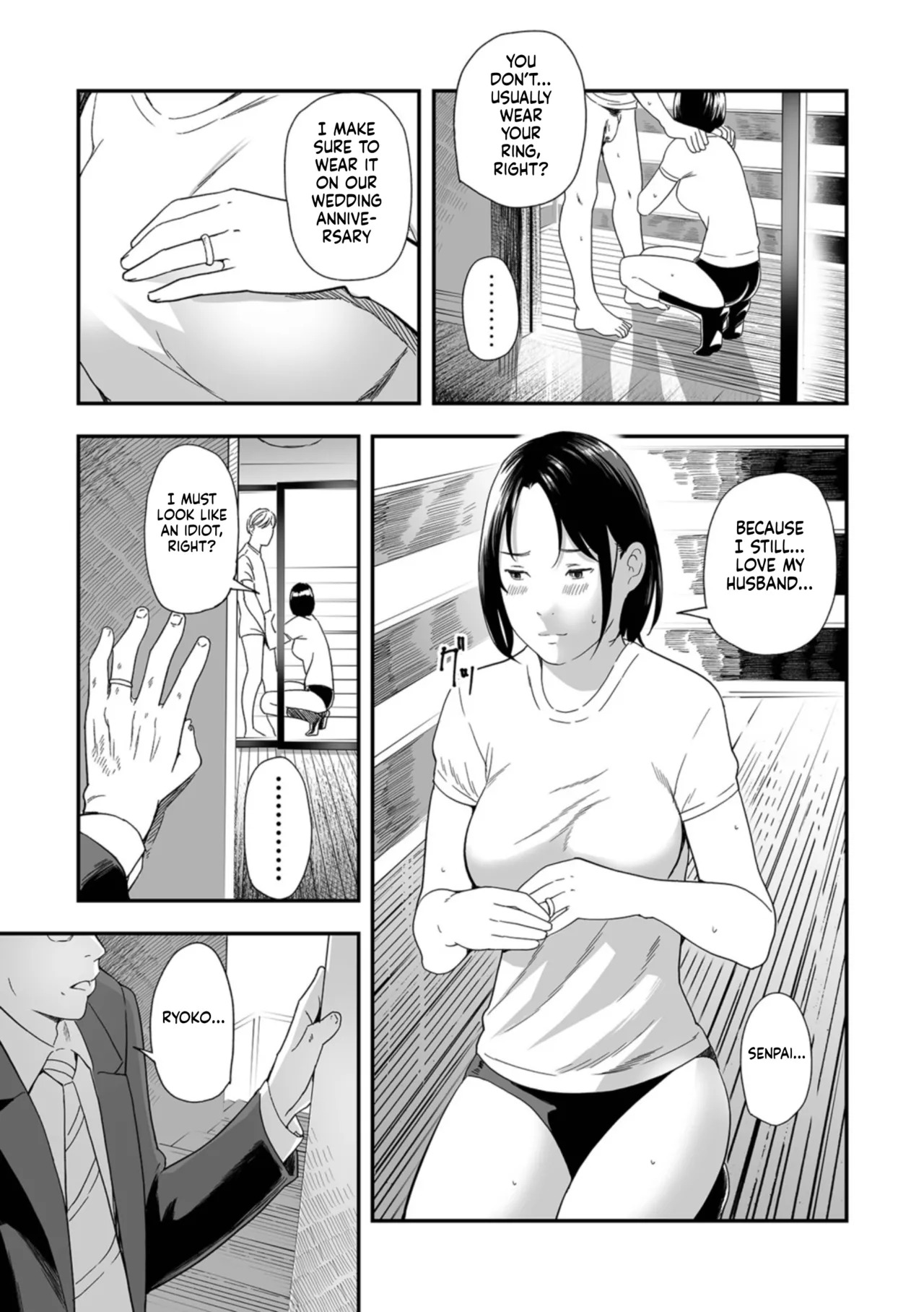 [Namaribou Nayonayo] Netorarete Hitozuma | The Stolen Wife [English] [gotbored] [Digital] - Page 39