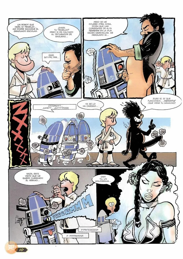 Star warras [parody] - Page 10