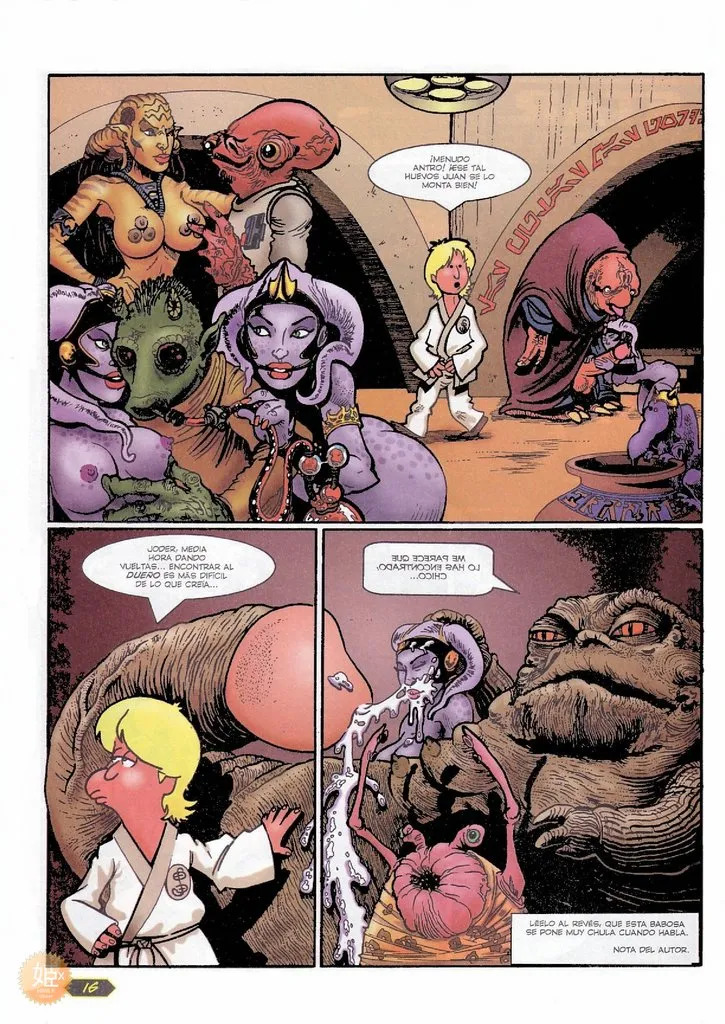 Star warras [parody] - Page 16