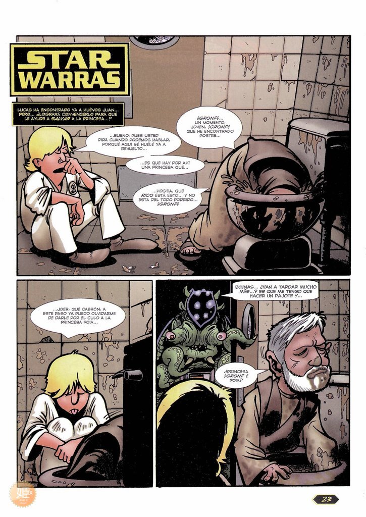 Star warras [parody] - Page 23