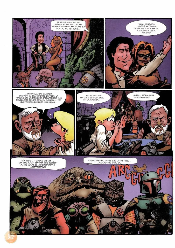 Star warras [parody] - Page 28