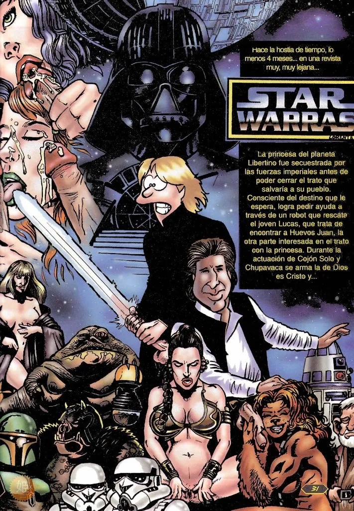 Star warras [parody] - Page 31