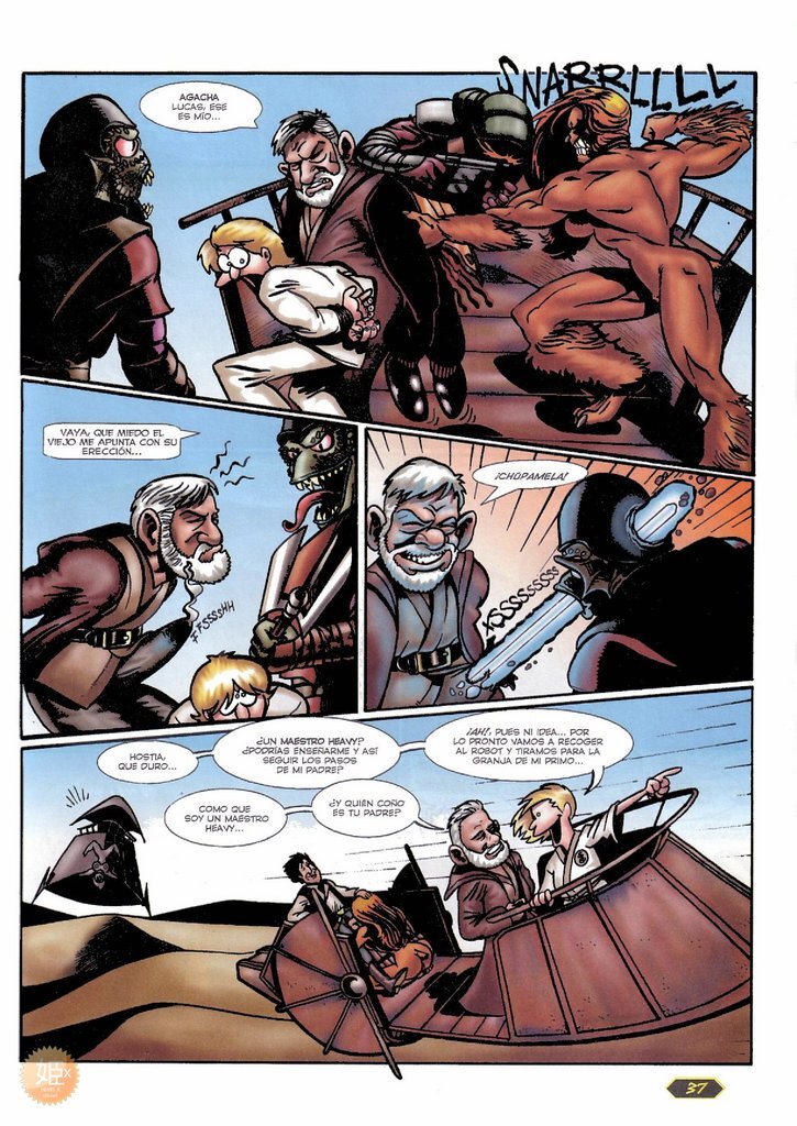 Star warras [parody] - Page 37