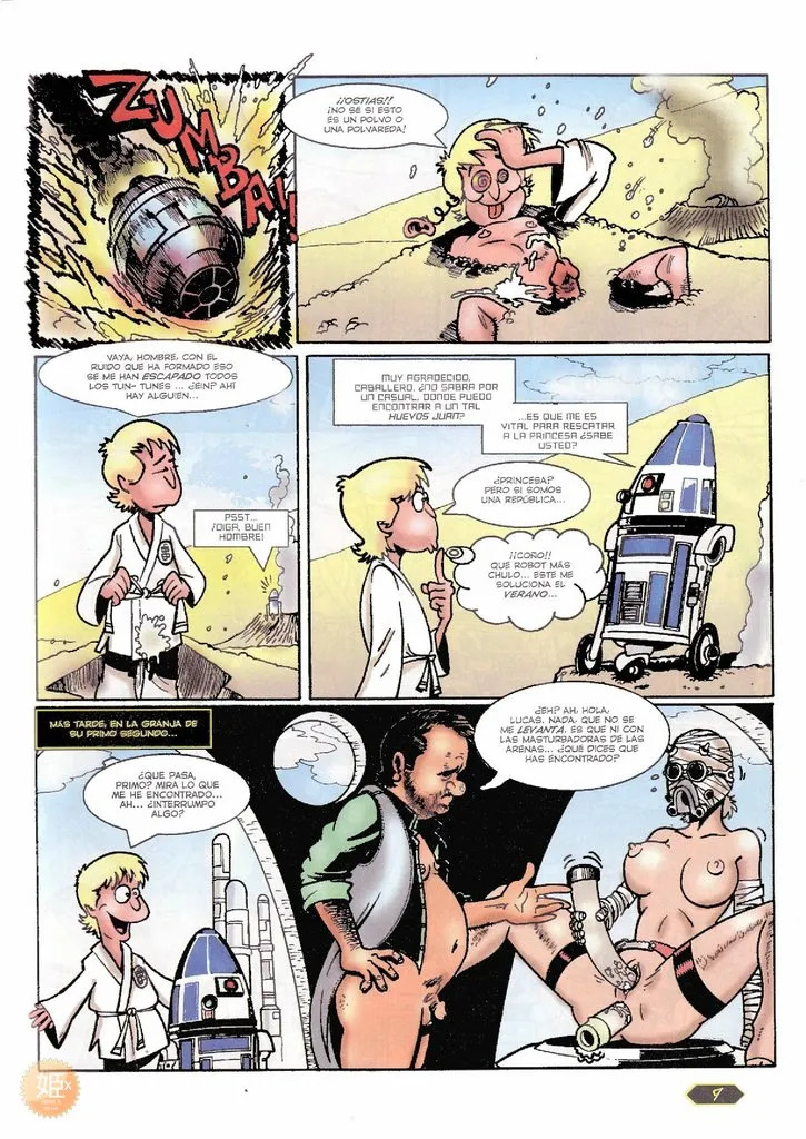 Star warras [parody] - Page 9