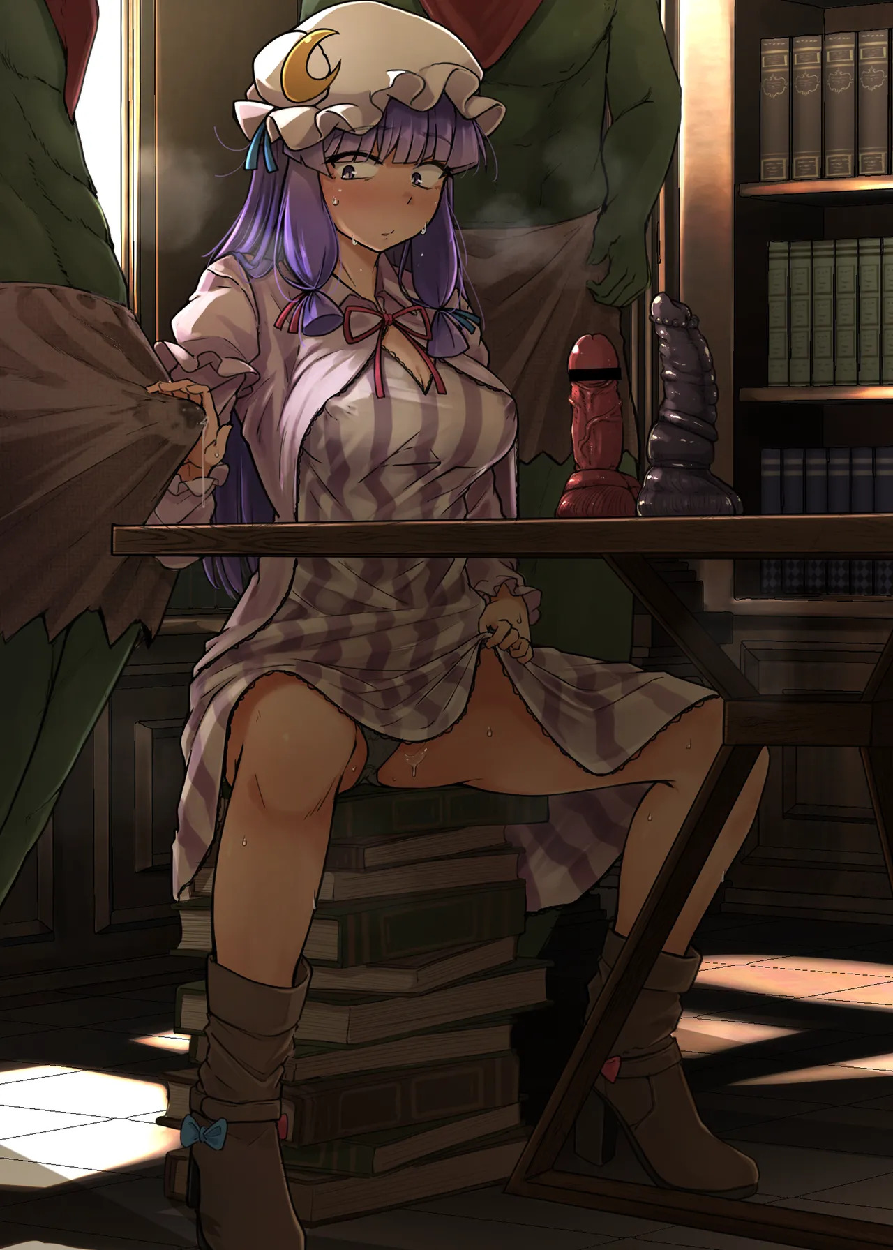 Ana to Muttsuri Dosukebe Daitoshokan Soushuuhen (Touhou Project) [Digital] - Page 195