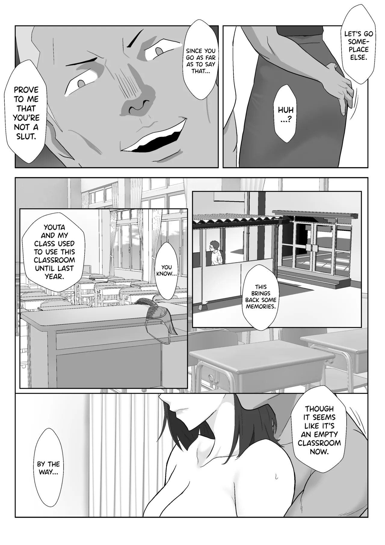 [Kiyama Haru] BariCare Kaa-san ga DQN ni Netorareta Enchousen [English] [biribiri] - Page 33