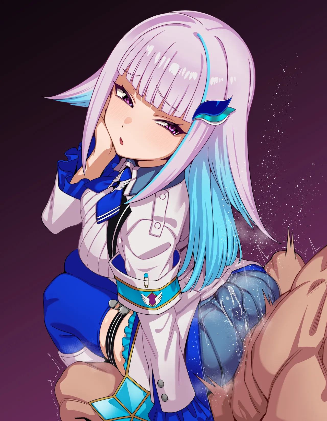 [Hiyoko no Meisanchi/ひよこの名産地] 【lz-sama Lap Sitting Clothed Butt Job with Dialogue CG Collection】24 images (12 variations + 12 without text) - Page 20