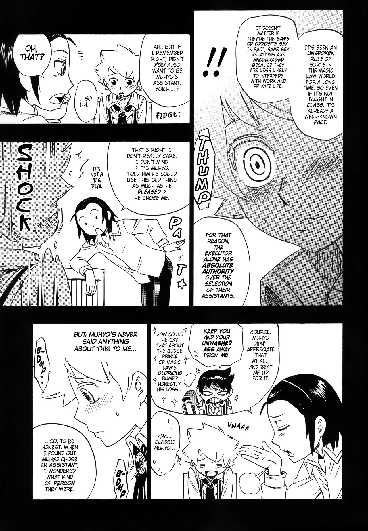 (C73) [Negi-don (Roro)] | The Assistant Contract | Muhyo & Roji's Bureau of Supernatural Investigation | [English] - Page 17