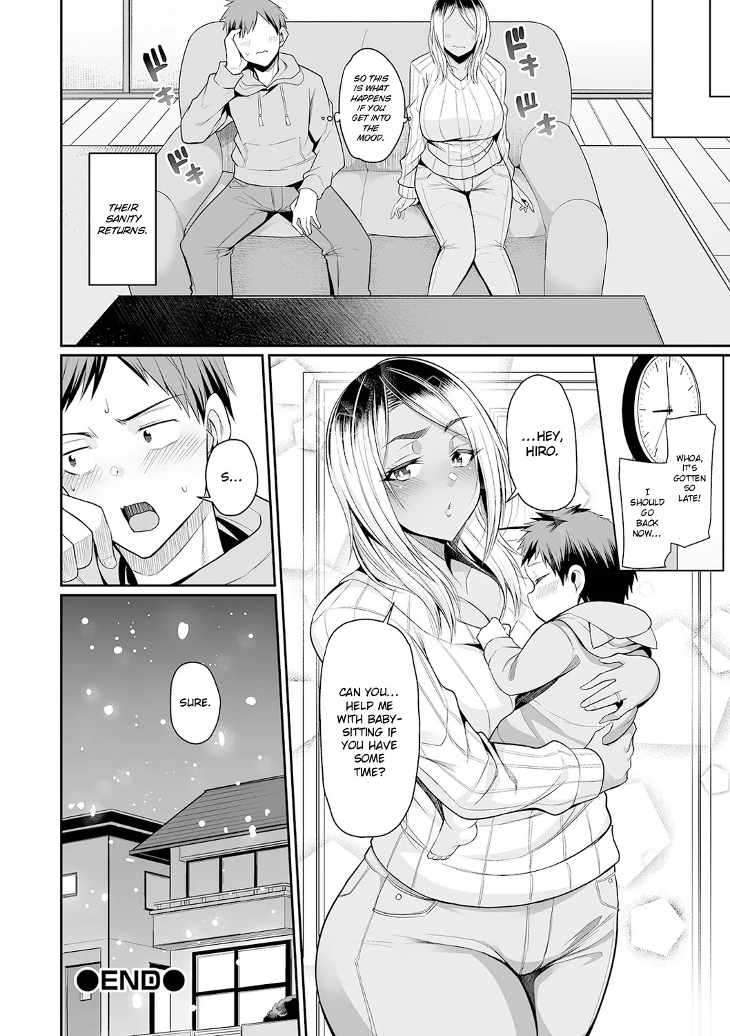 [Nishida Megane] Gyaru Mama to Milk to Seiya | Gal Mommy, Milk, and Holy Night (Bakunyuu Zuma no Midashinami) [English] [ConTL] [Digital] - Page 20