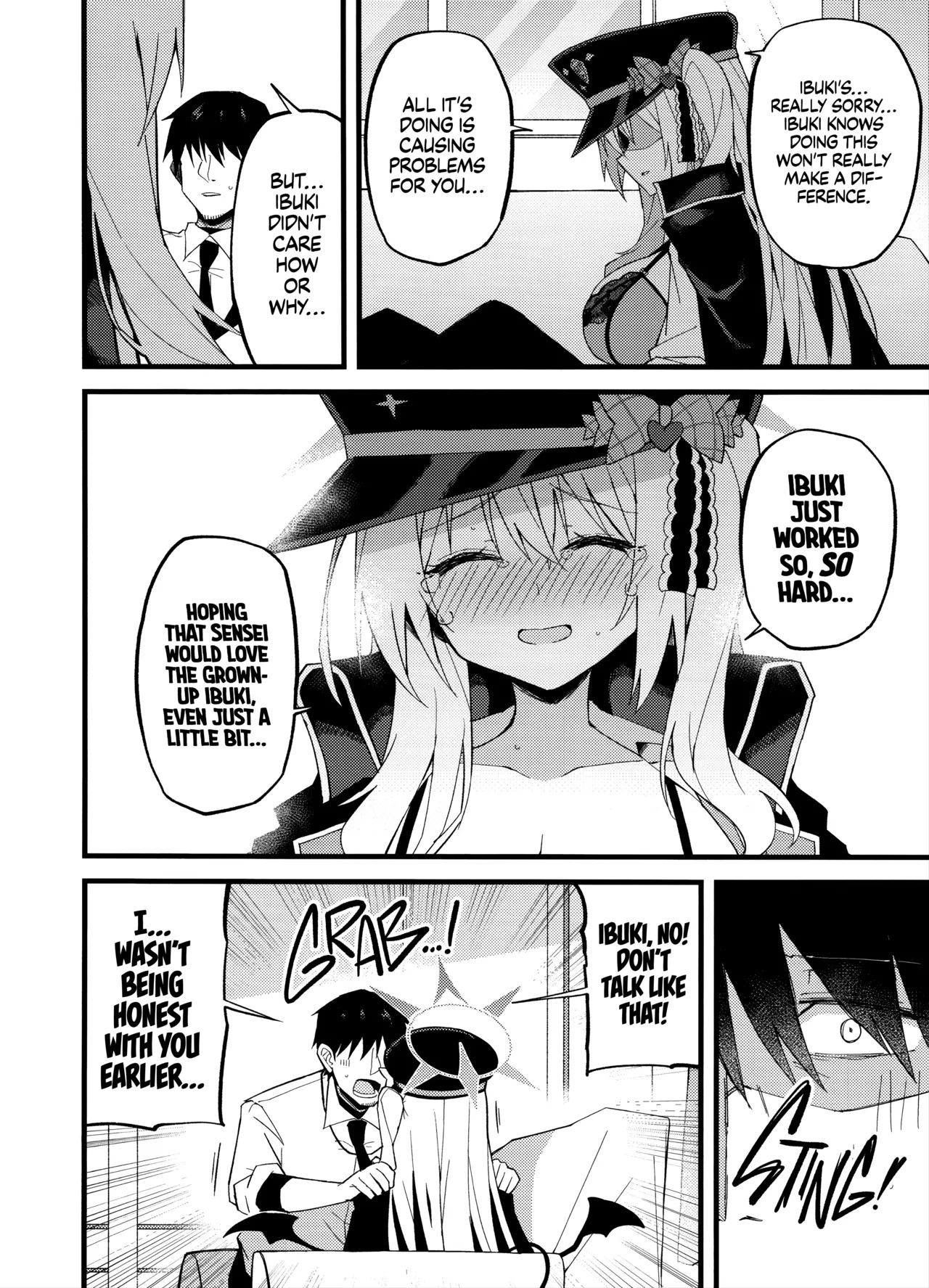 (C106) [MiracleBurn (Himiya Zyo-zu)] Ibuki, Ii-ppai Mattan da yo...♡ | Ibuki’s Waited for Sooo Long...♡ (Blue Archive) [English] [Getter Senseis] - Page 12