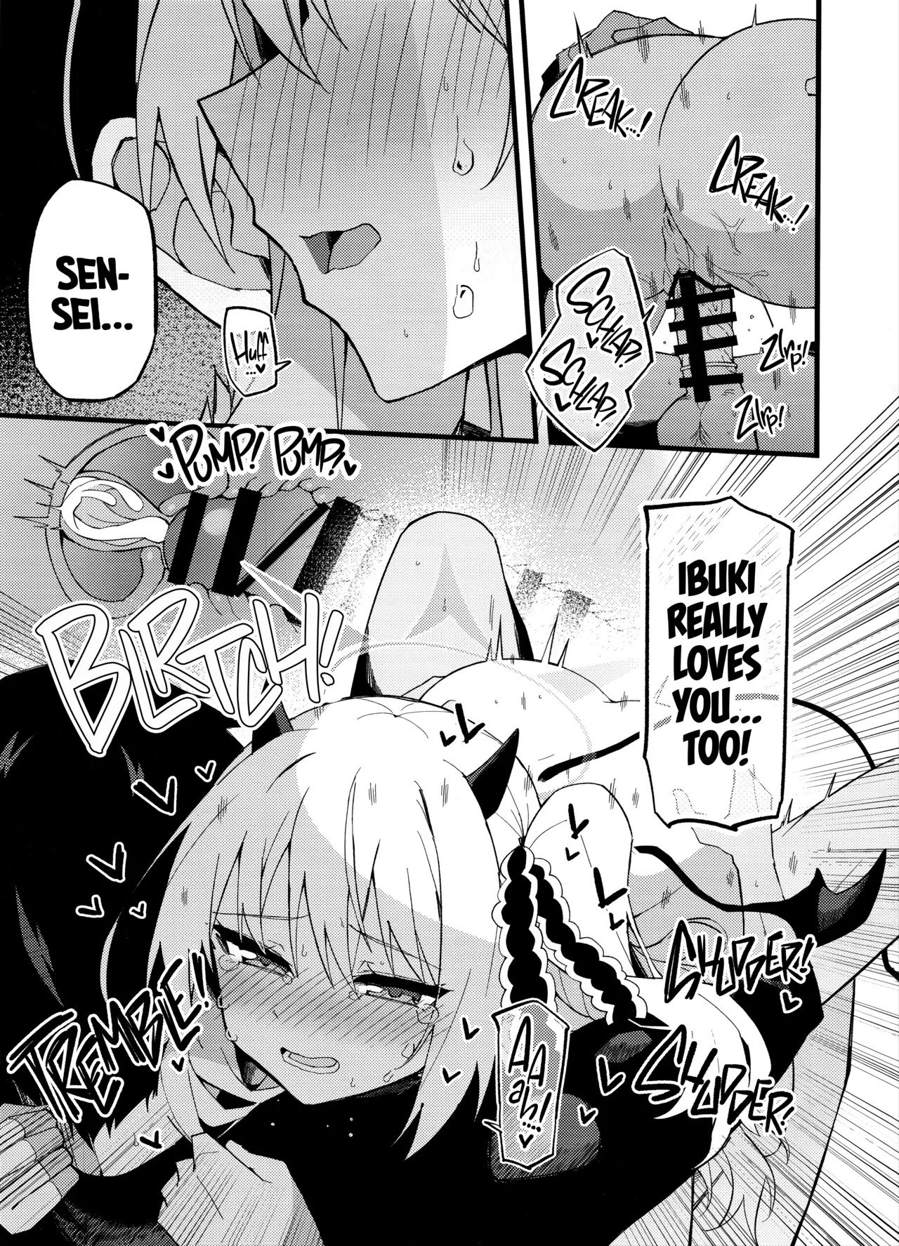 (C106) [MiracleBurn (Himiya Zyo-zu)] Ibuki, Ii-ppai Mattan da yo...♡ | Ibuki’s Waited for Sooo Long...♡ (Blue Archive) [English] [Getter Senseis] - Page 21
