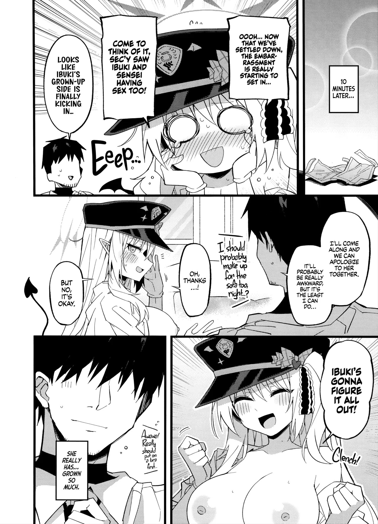 (C106) [MiracleBurn (Himiya Zyo-zu)] Ibuki, Ii-ppai Mattan da yo...♡ | Ibuki’s Waited for Sooo Long...♡ (Blue Archive) [English] [Getter Senseis] - Page 22