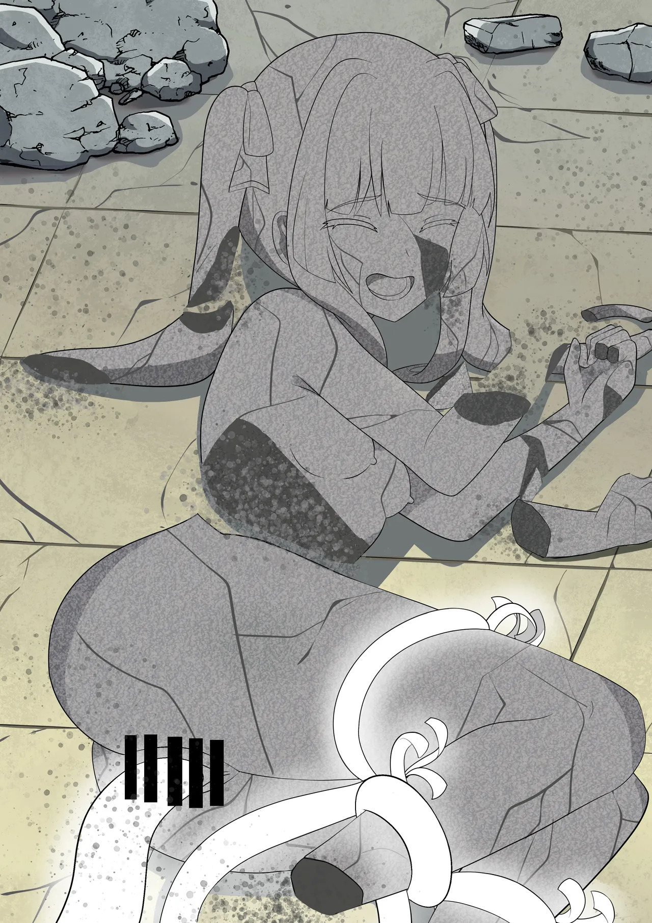 [鬼onスープ] アルカ・ノイズに敗北する月読調 (戦姫絶唱シンフォギア) - Page 17