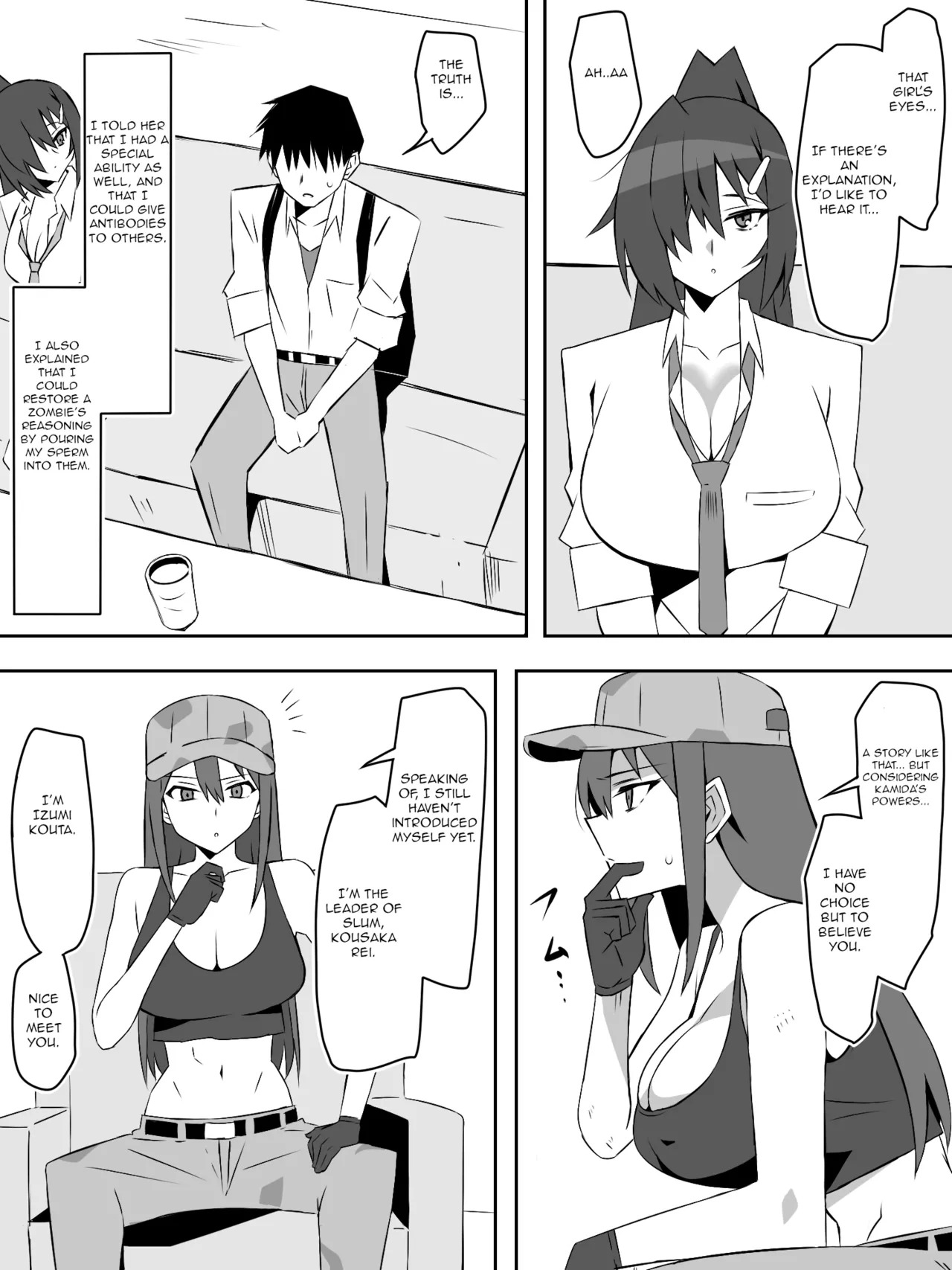 [Circle Kagemusha (Kagemusha)] Zombie Harem Life ~Koutai Mochi no Ore to Bakunyuu Zombie~ 7 [English] - Page 38