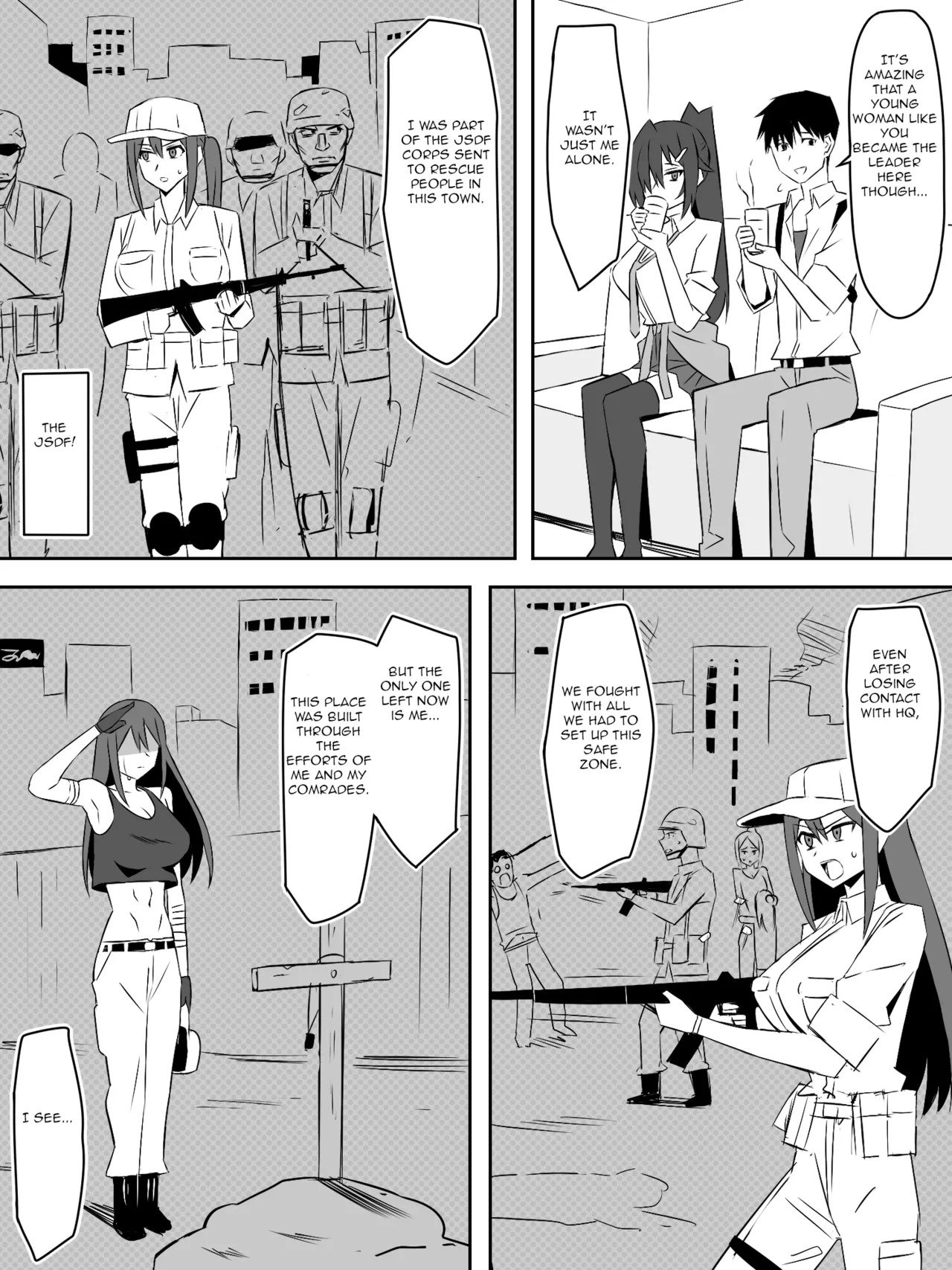 [Circle Kagemusha (Kagemusha)] Zombie Harem Life ~Koutai Mochi no Ore to Bakunyuu Zombie~ 7 [English] - Page 39