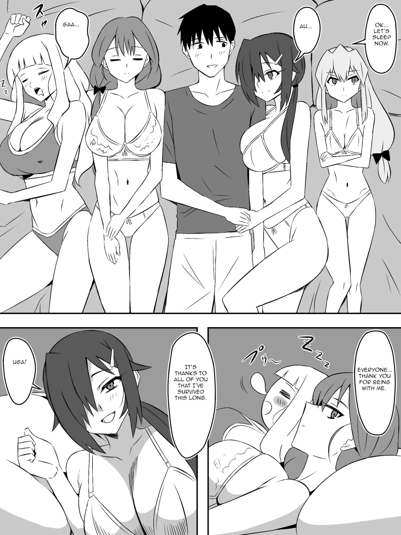 [Circle Kagemusha (Kagemusha)] Zombie Harem Life ~Koutai Mochi no Ore to Bakunyuu Zombie~ 7 [English] - Page 64
