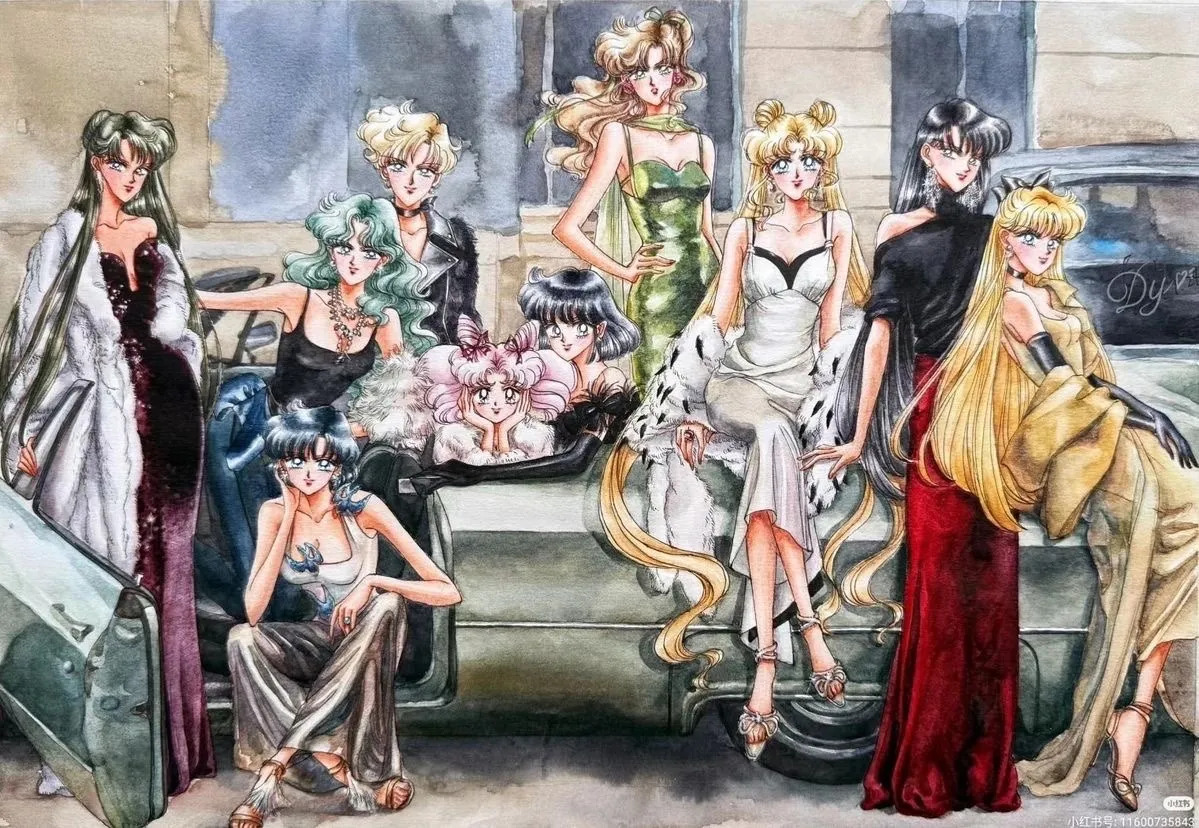 Sailor moon art compilation - Page 437