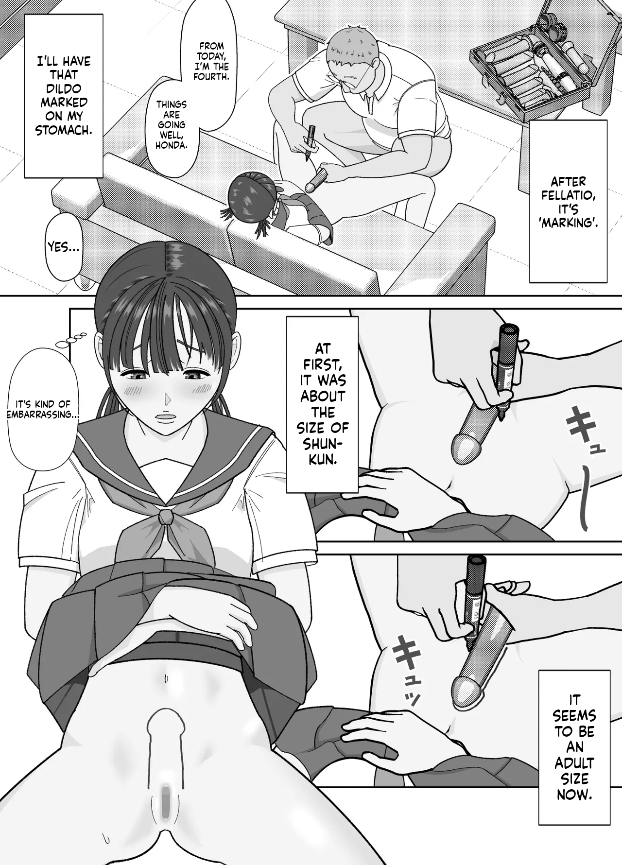 [Kojiraen] 19cm ga Hairu made ~NTR Kakuchou Shidou~ [MTL] - Page 16