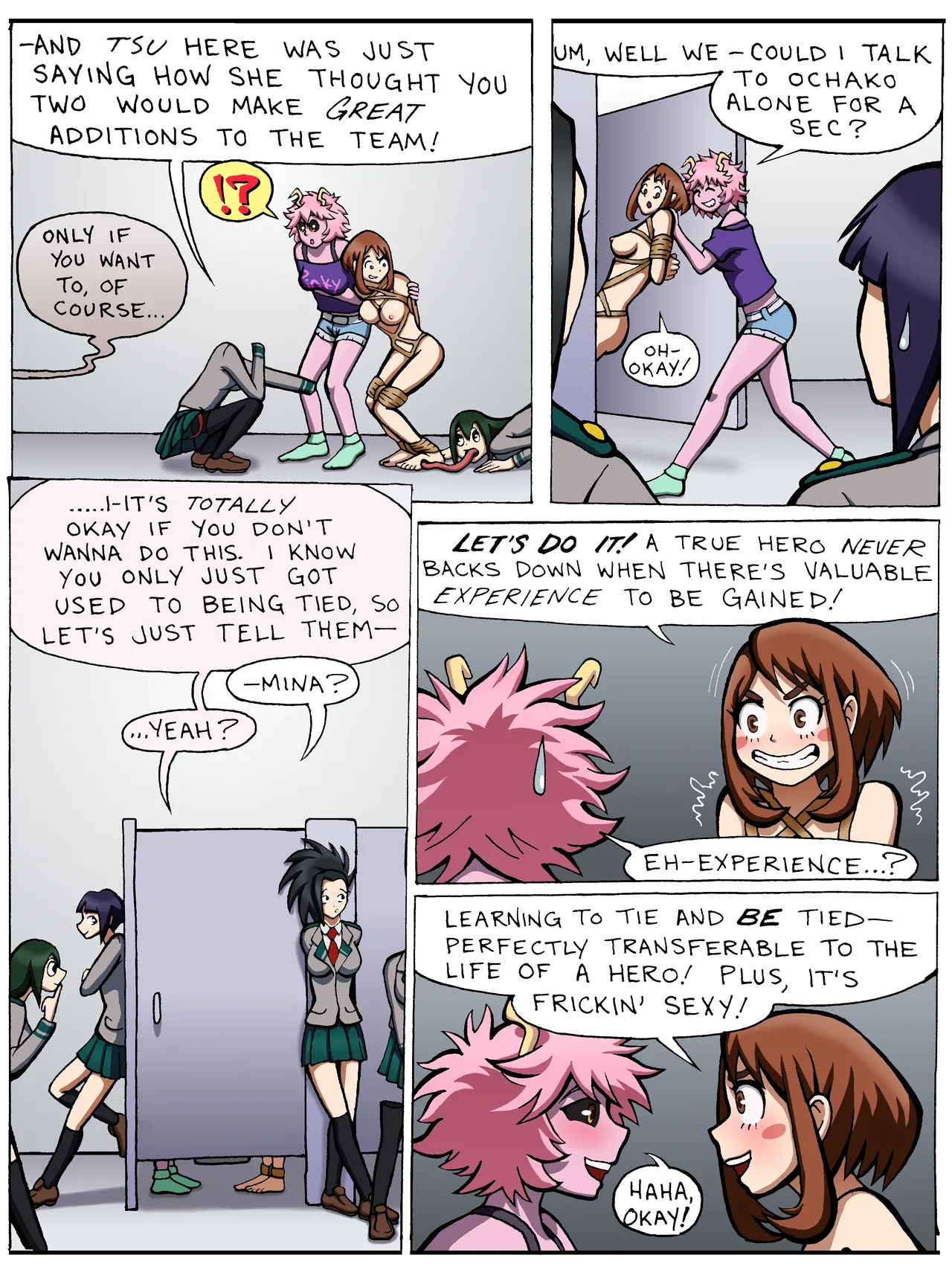 [Geknebelt] Kinks & Quirks 1-3 (Boku No Hero Academia) - Page 10