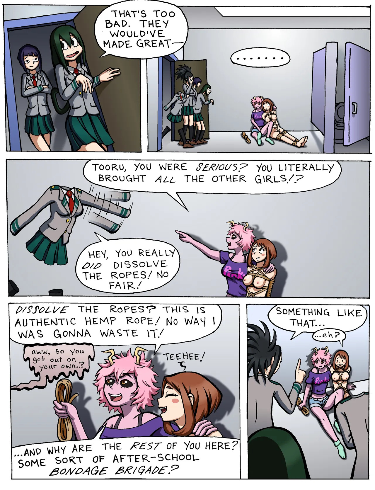 [Geknebelt] Kinks & Quirks 1-3 (Boku No Hero Academia) - Page 18