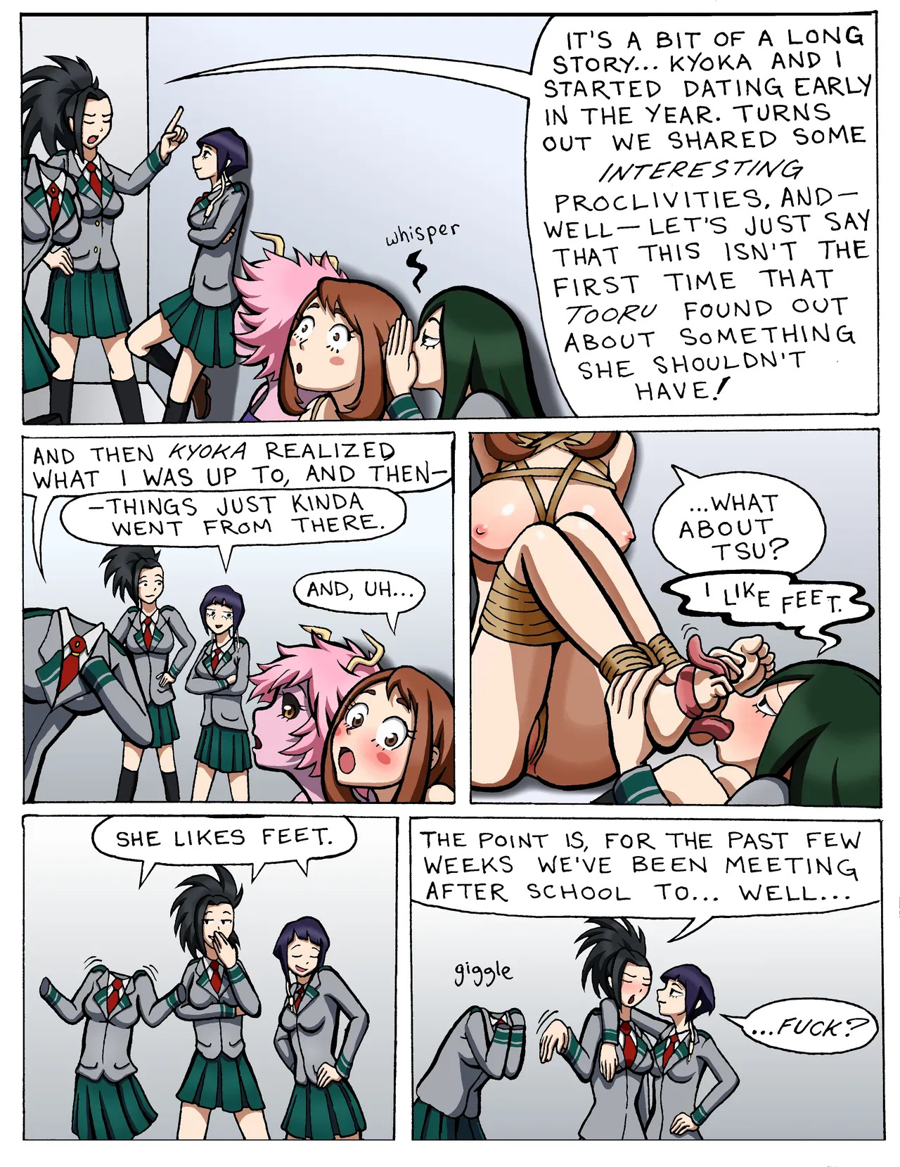[Geknebelt] Kinks & Quirks 1-3 (Boku No Hero Academia) - Page 9
